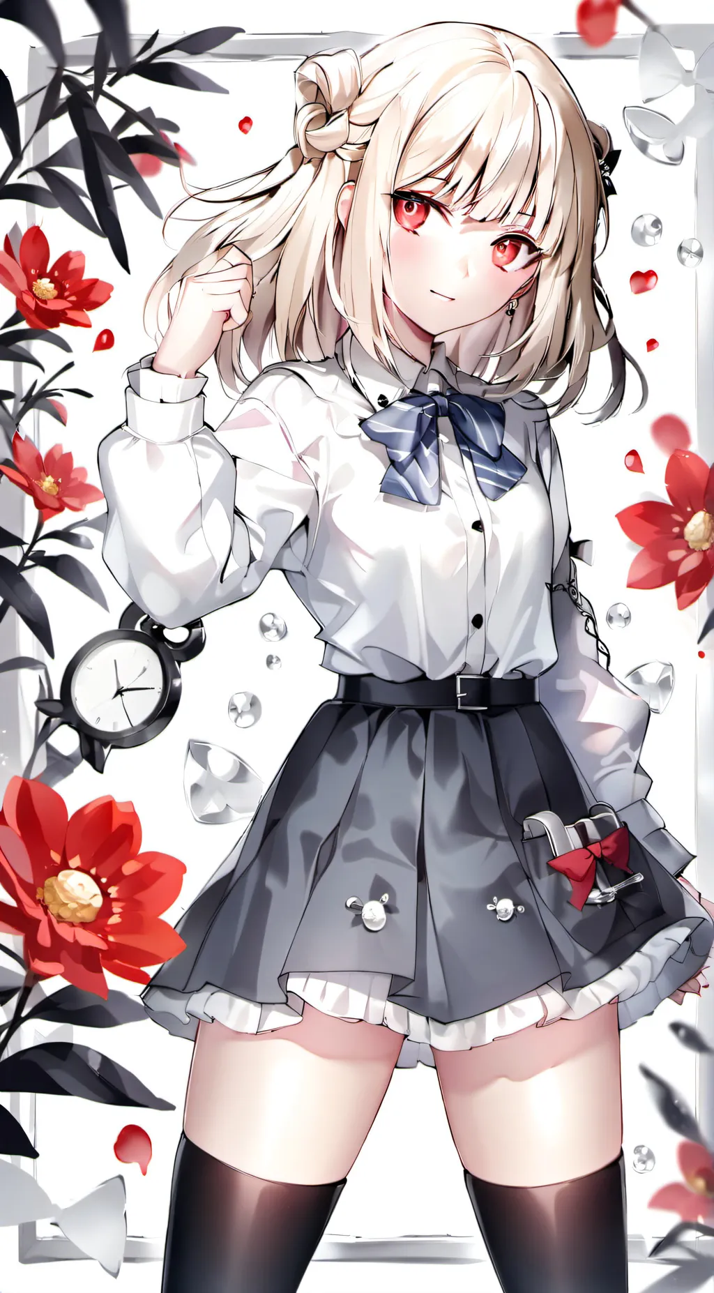 ai character: Ashley  background