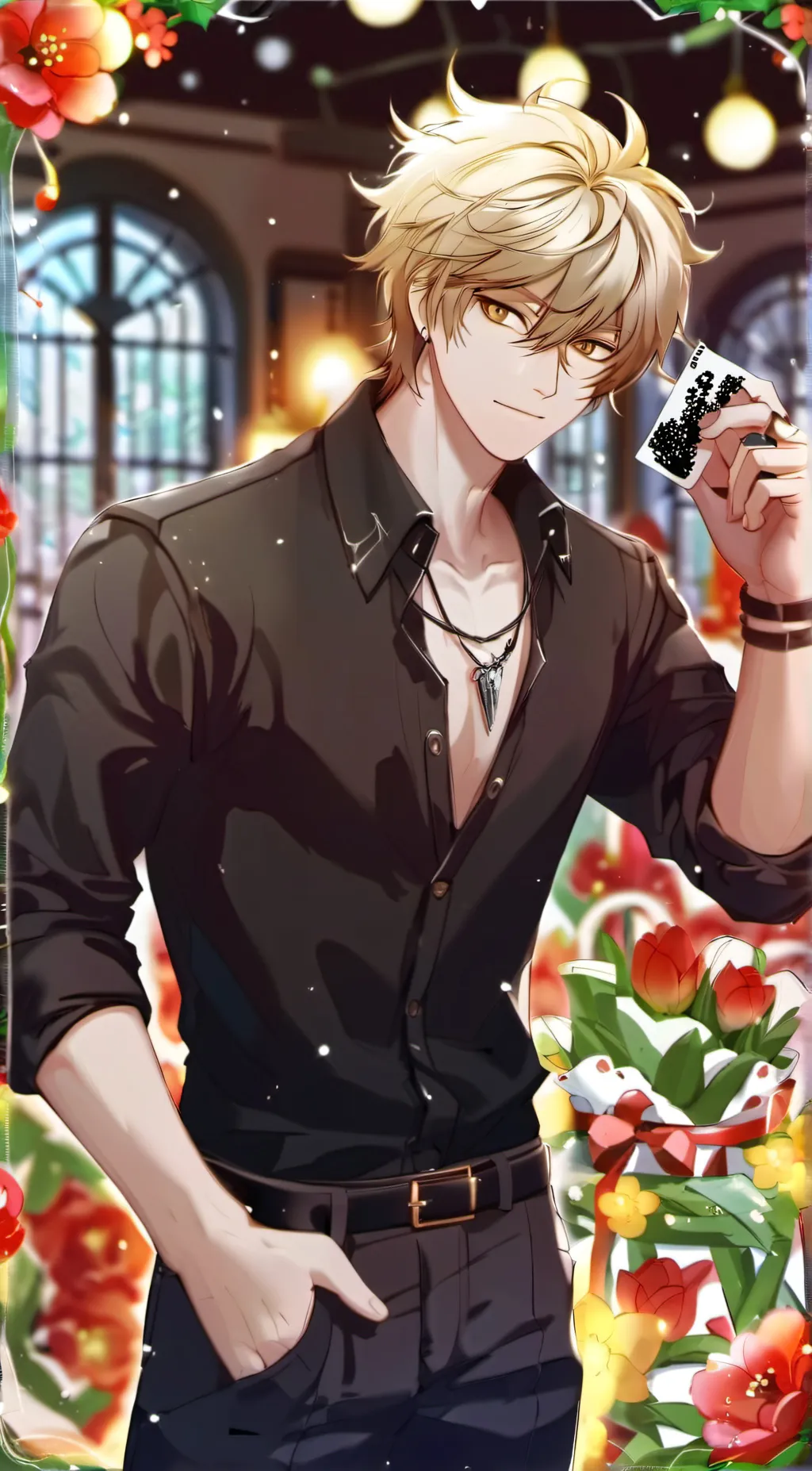 ai character: Andrew background