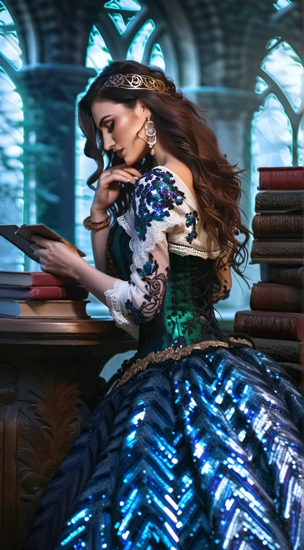 ai character: emma background