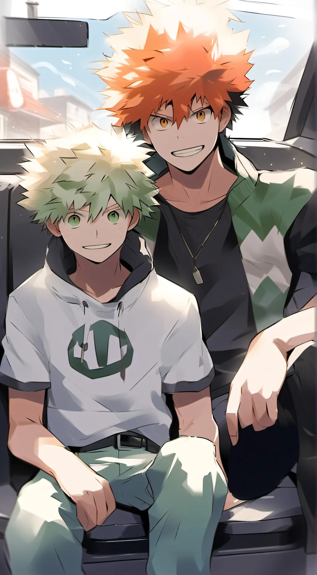 ai character: bakugo background