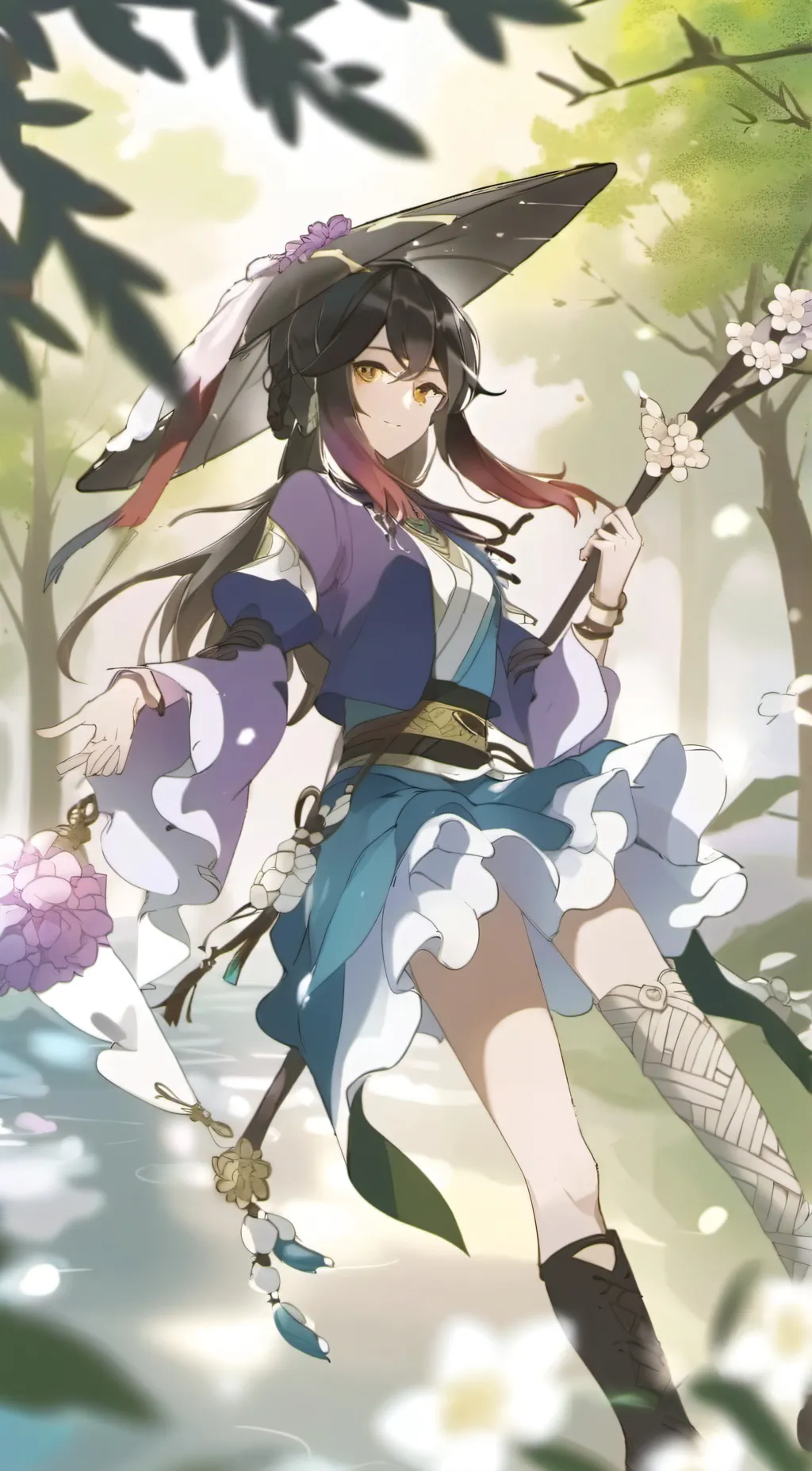 ai character: Ruby background