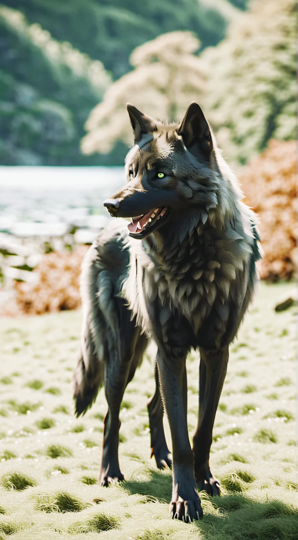 ai character: Shadow background