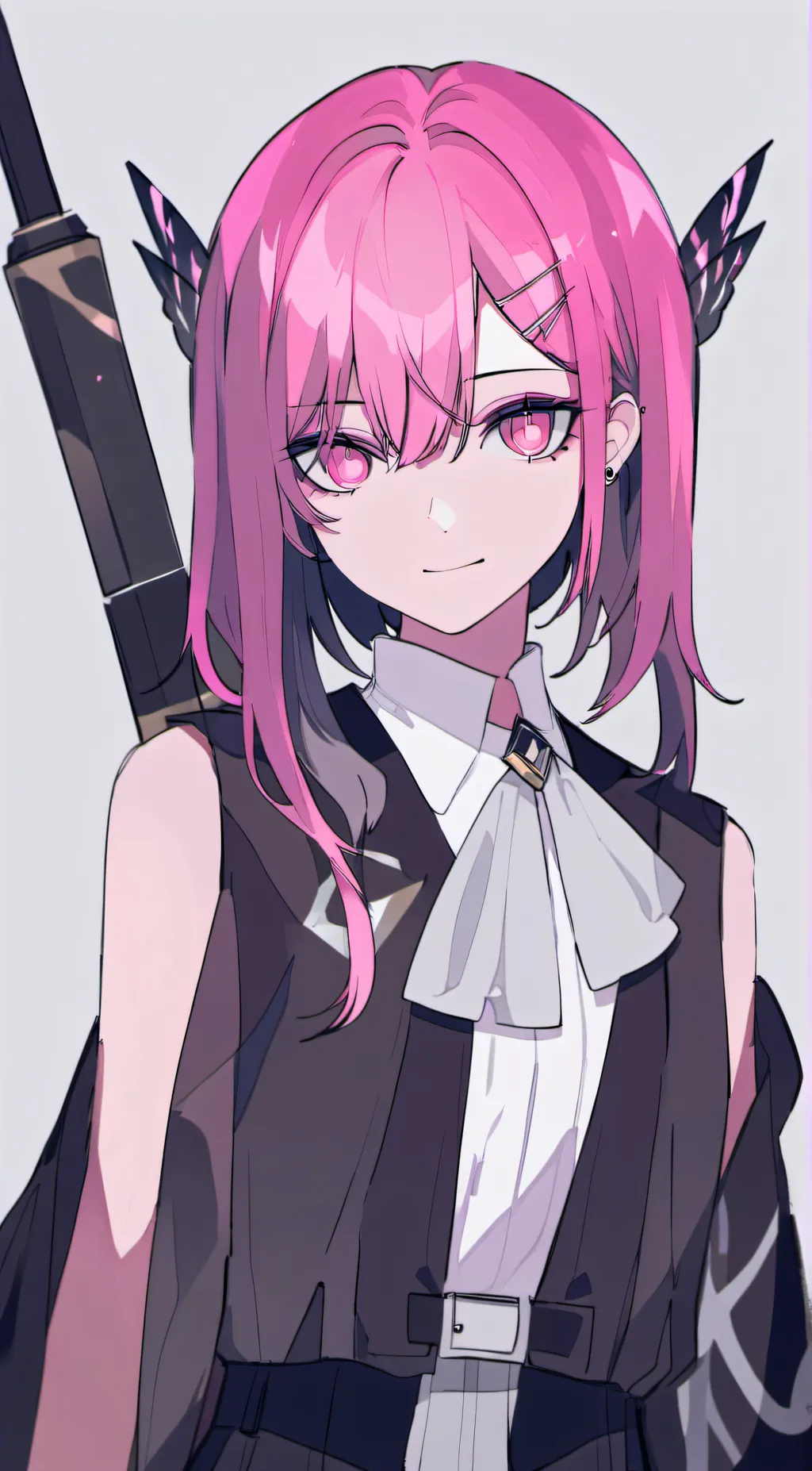 ai character: clowdy background