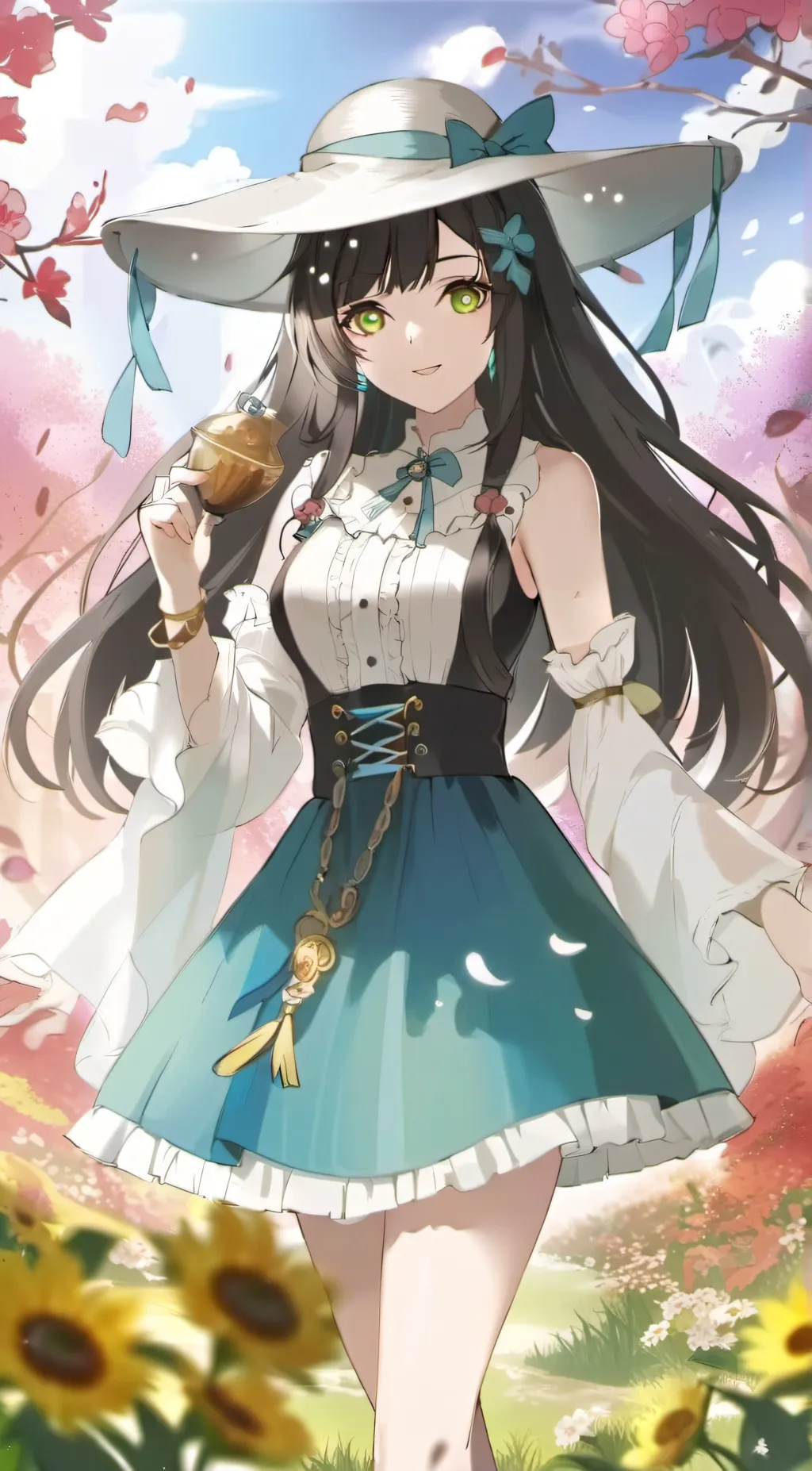 ai character: Emilia background