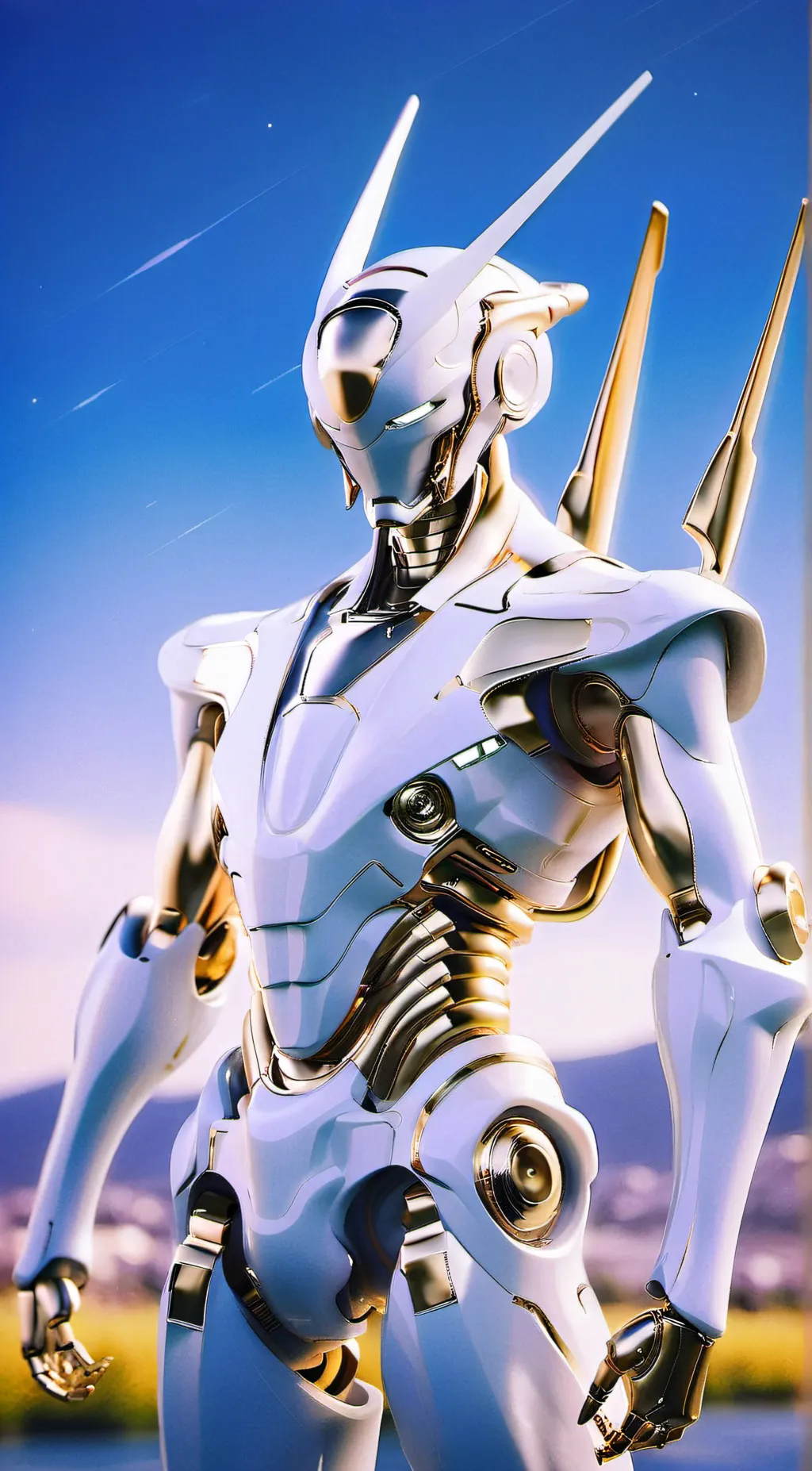 ai character: Robot  background