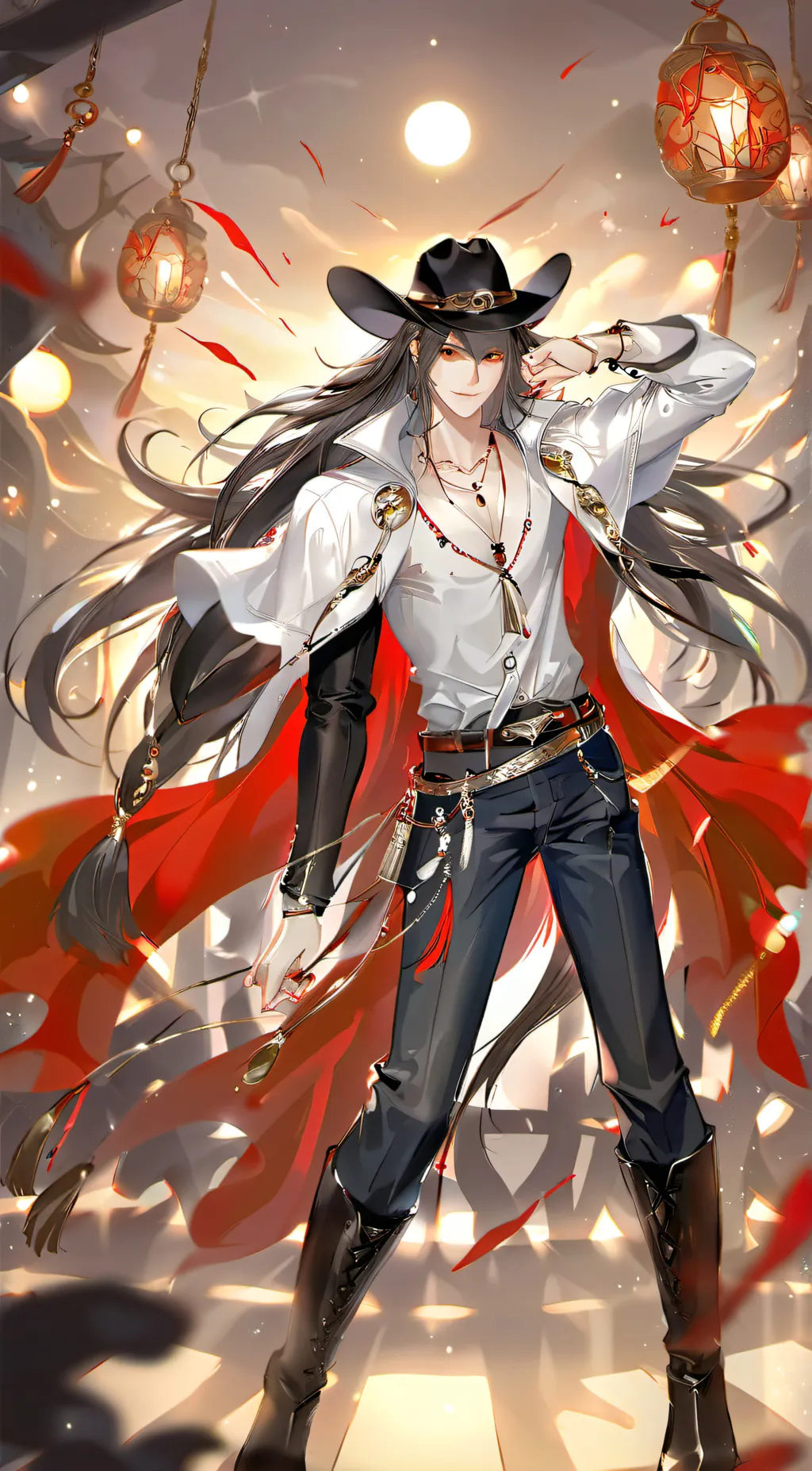 ai character: Nicholas  background