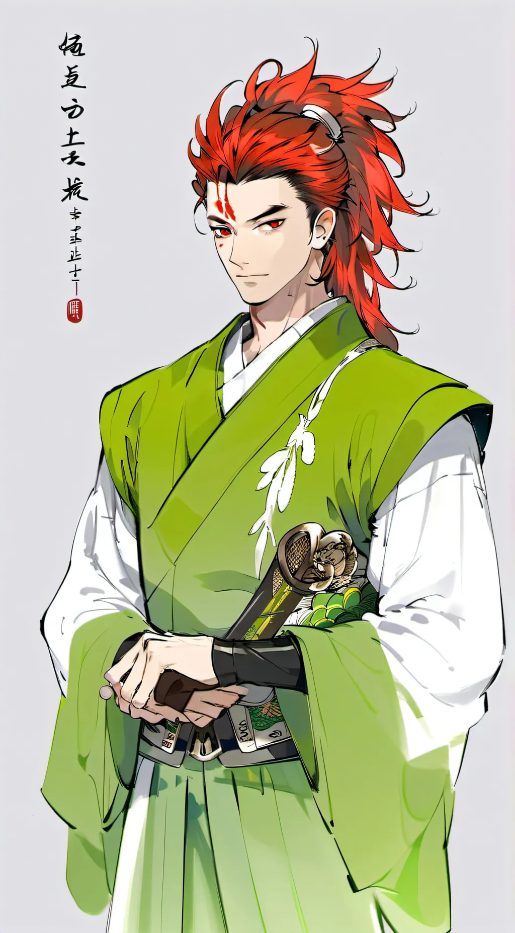 ai character: Kenji background