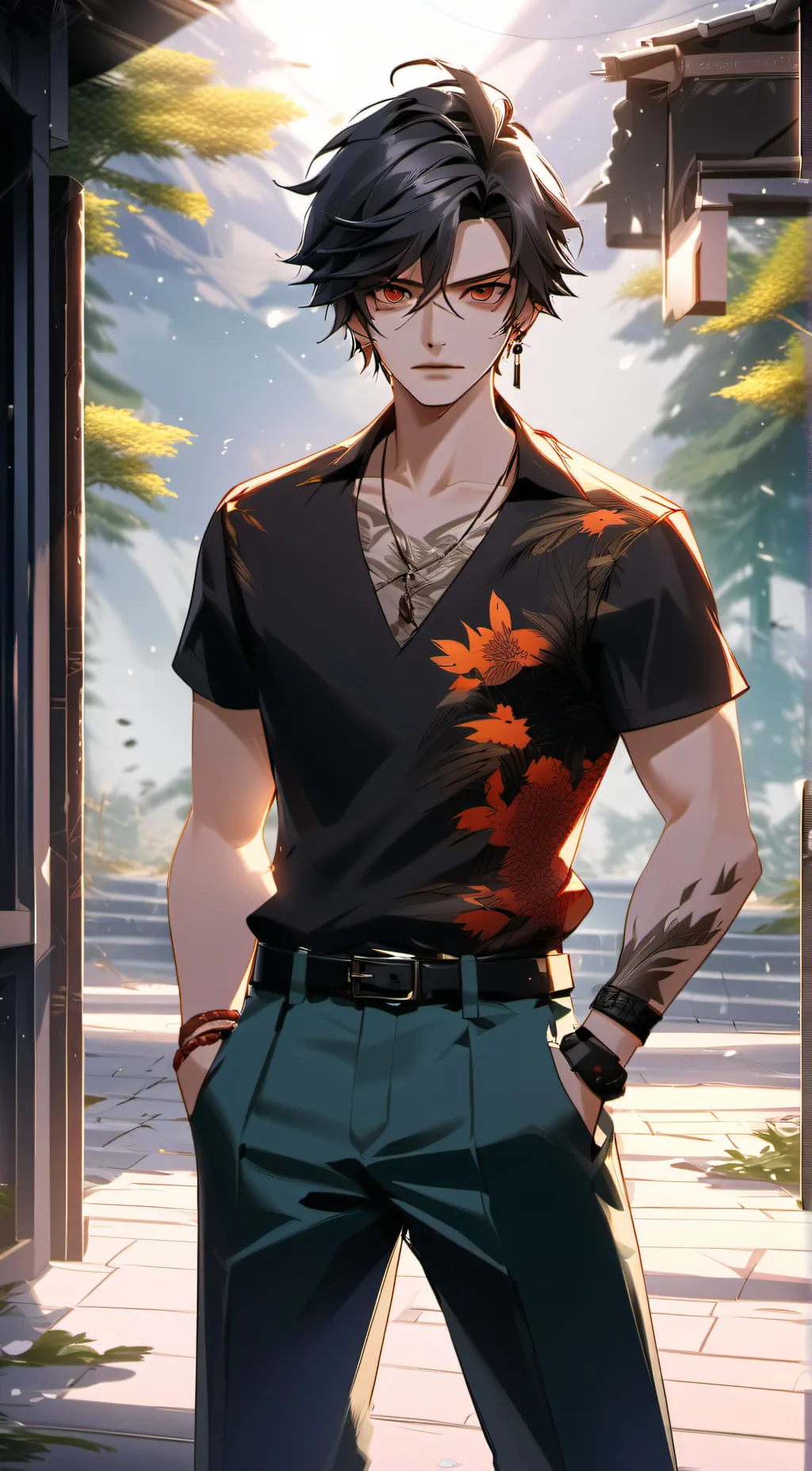 ai character: Dave😏 background