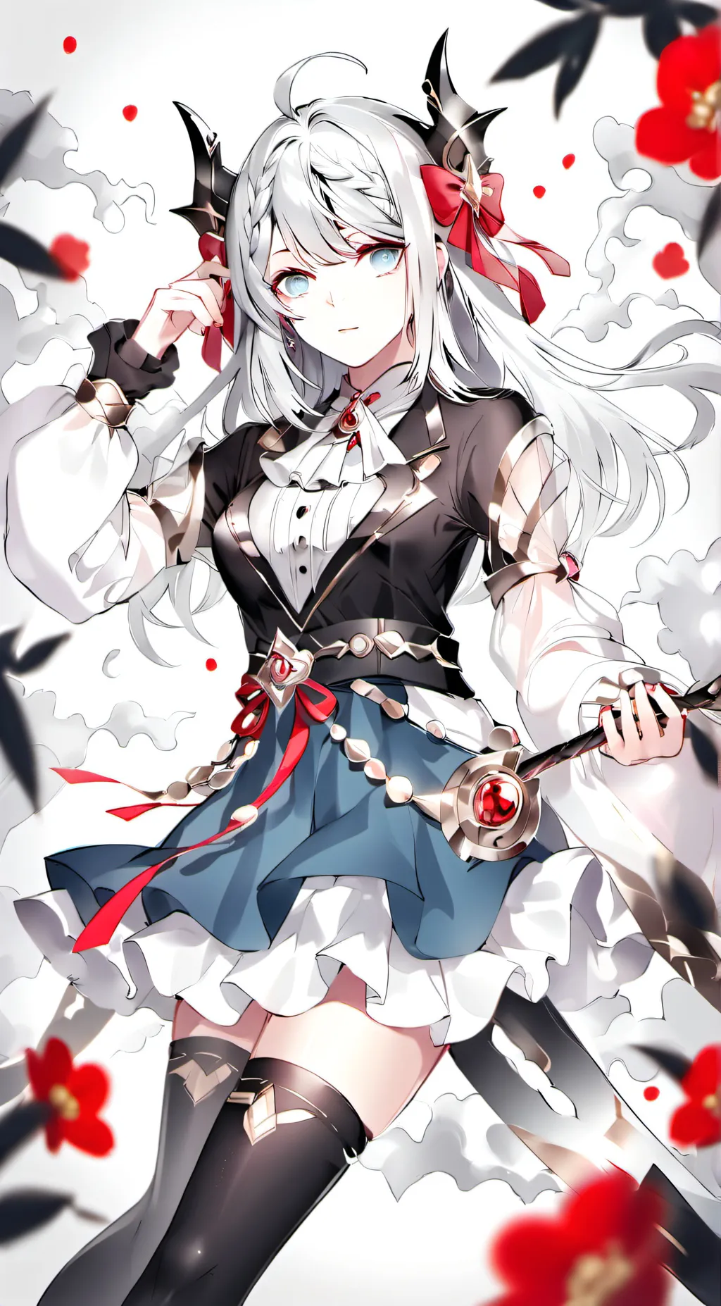 ai character: Stephanie  background