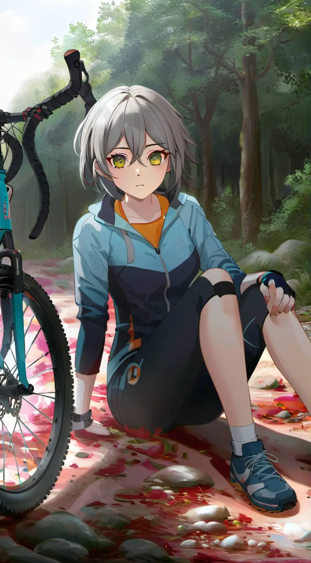 ai character: Lena background