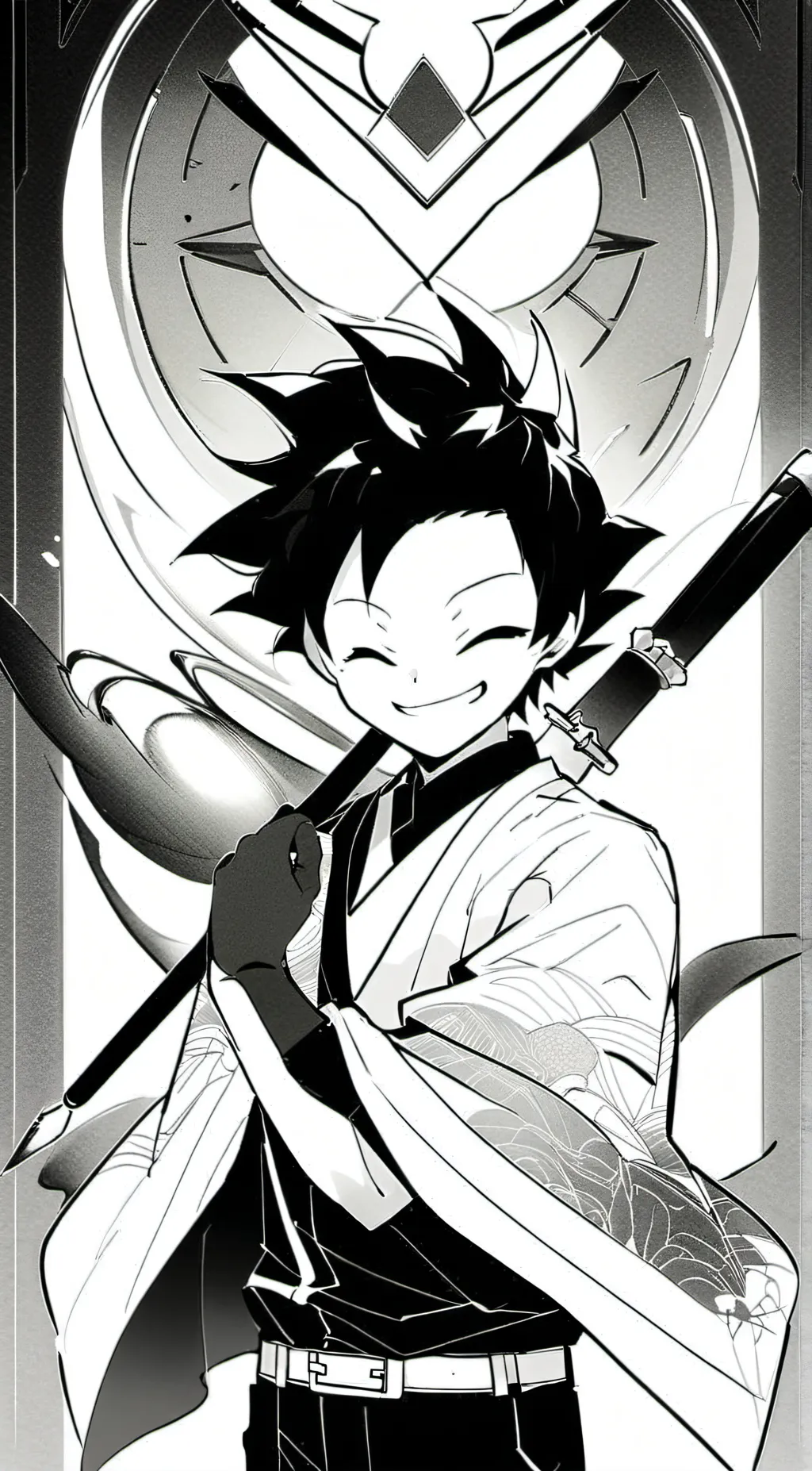 ai character: Kazuki  background