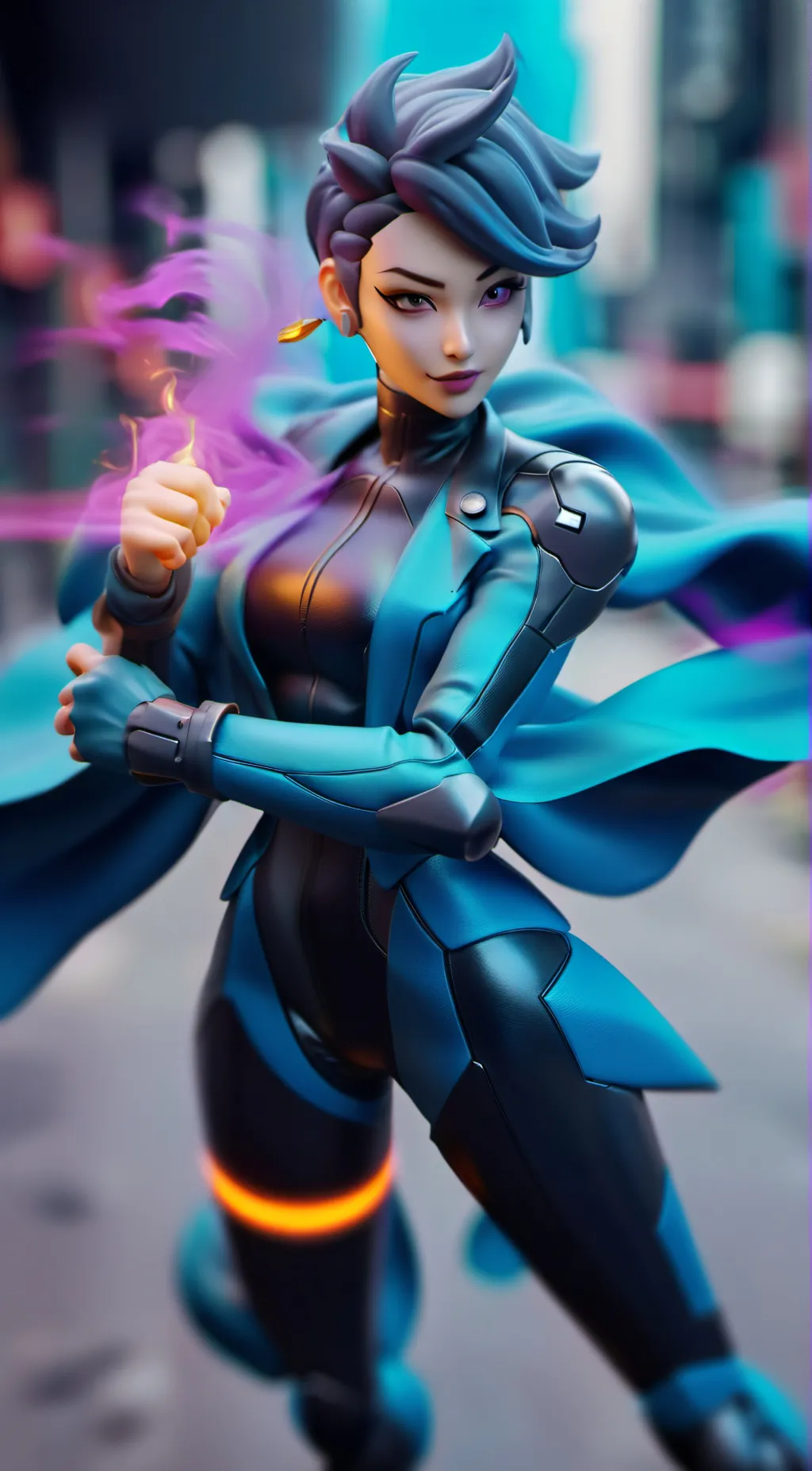 ai character: Miss Diego background