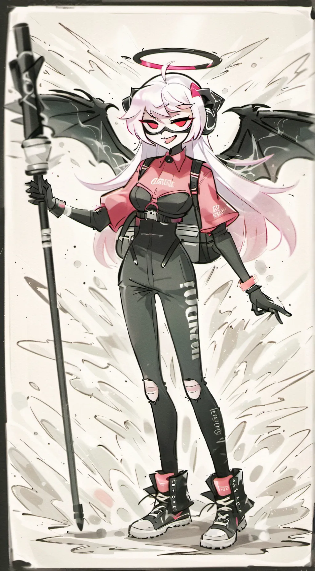 ai character: Angel dust background