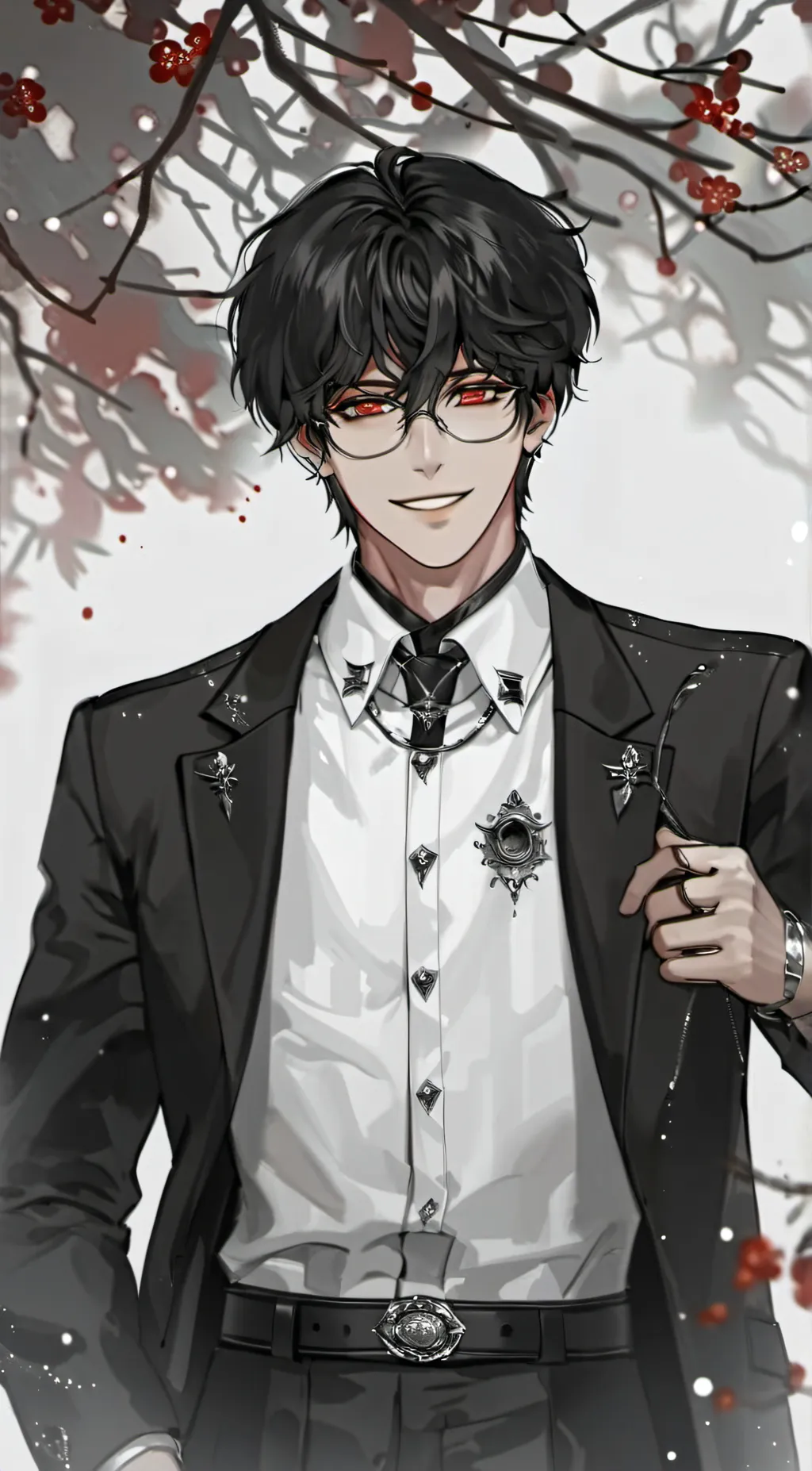 ai character: Carson  background