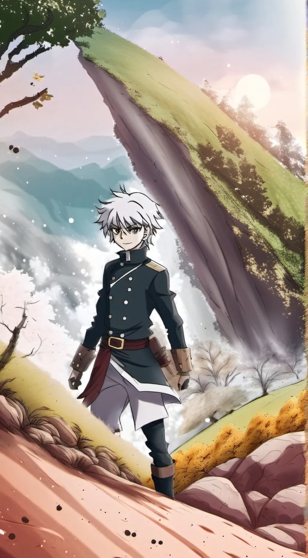 ai character: Killua Zoldyck background