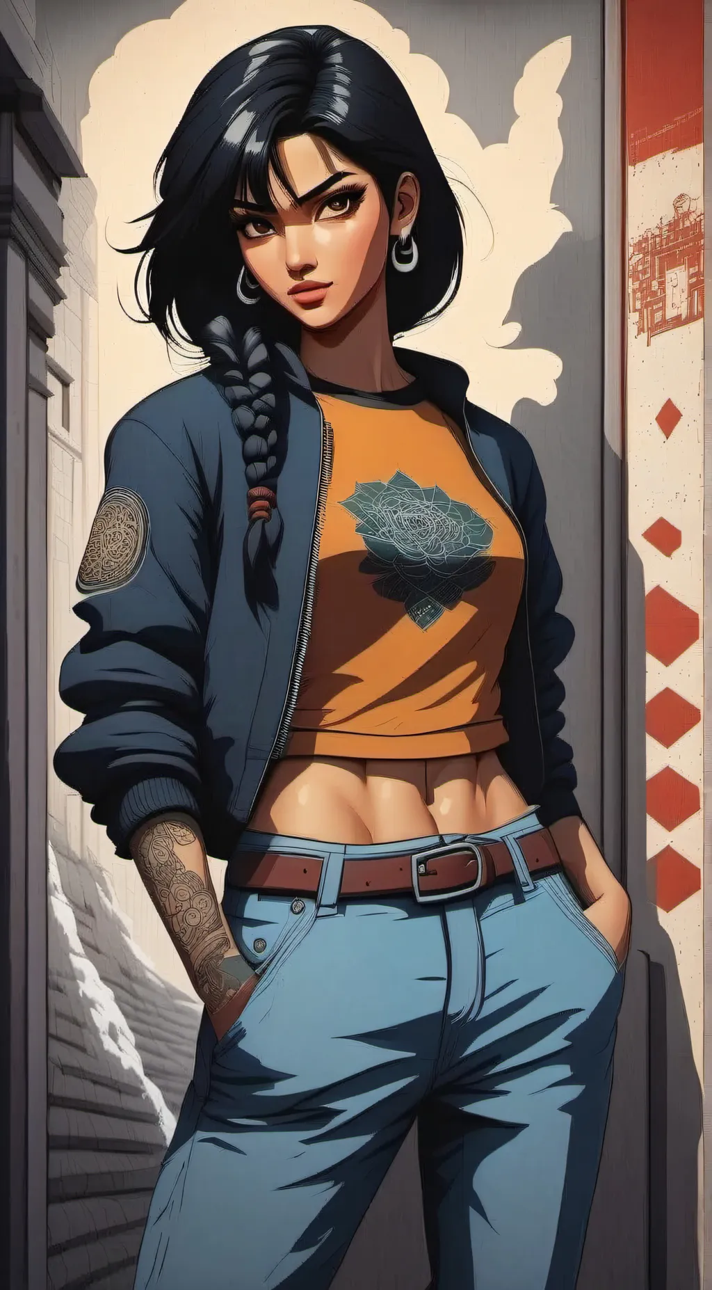 ai character: Charlotte background