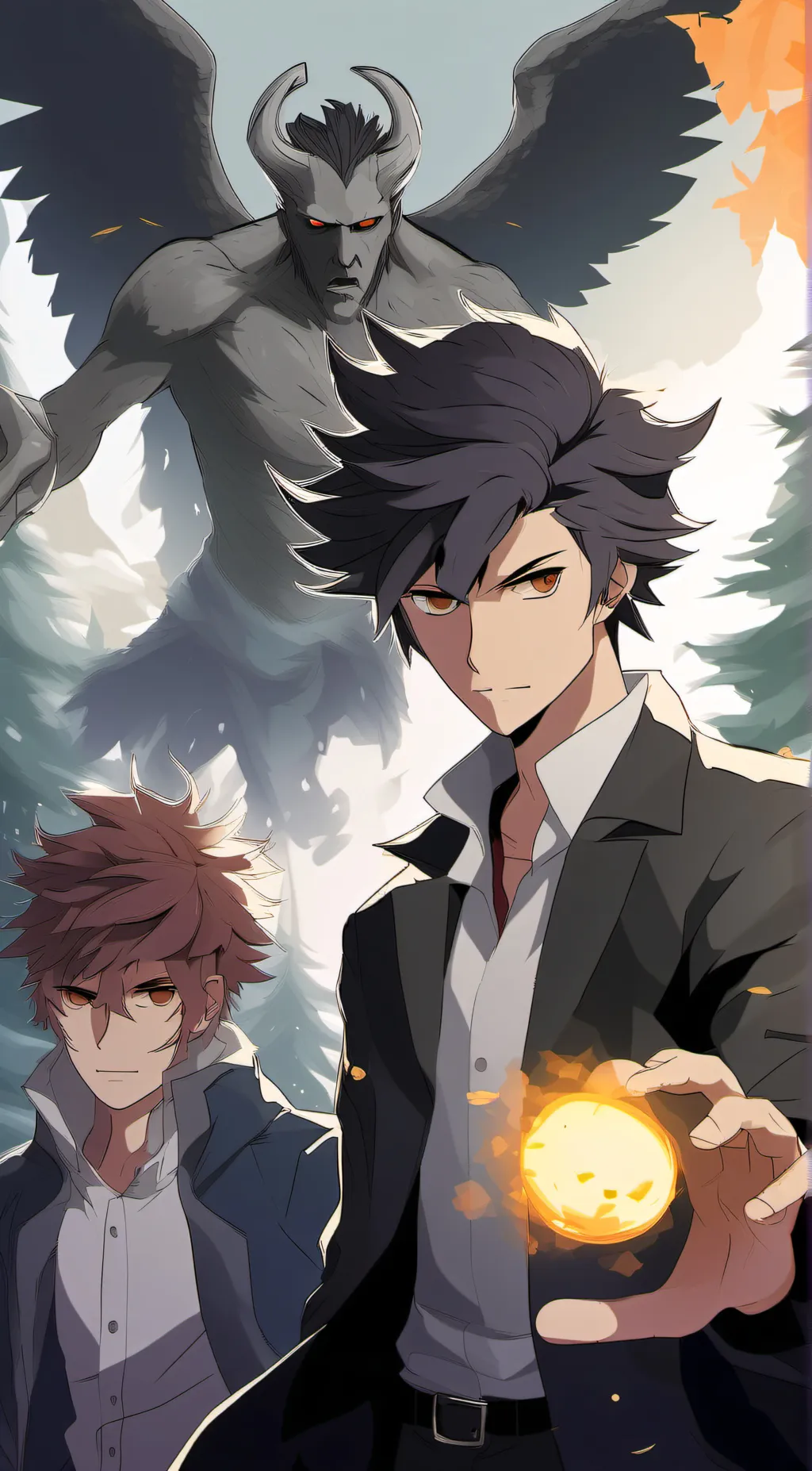 ai character: izzy background