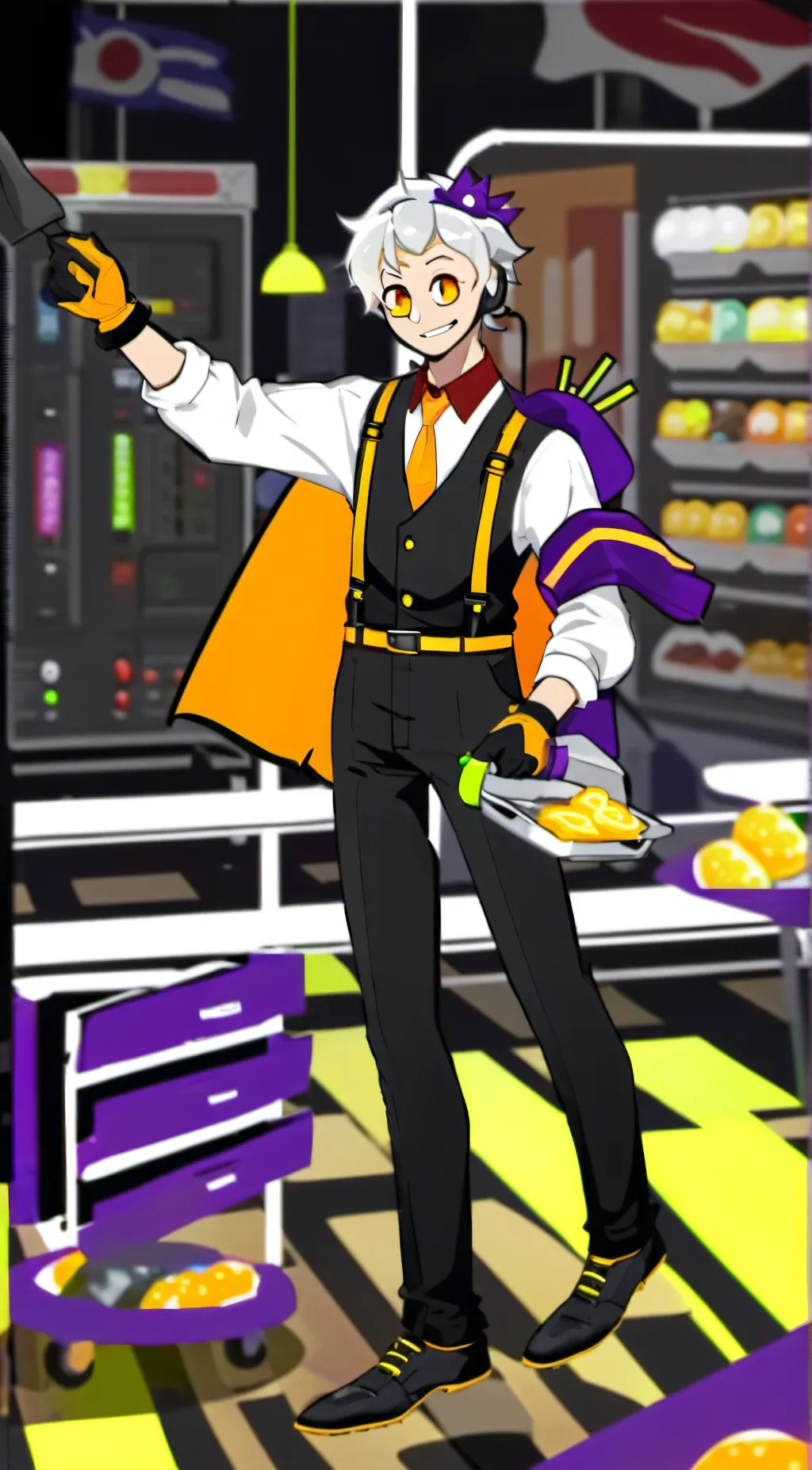 ai character: Max background