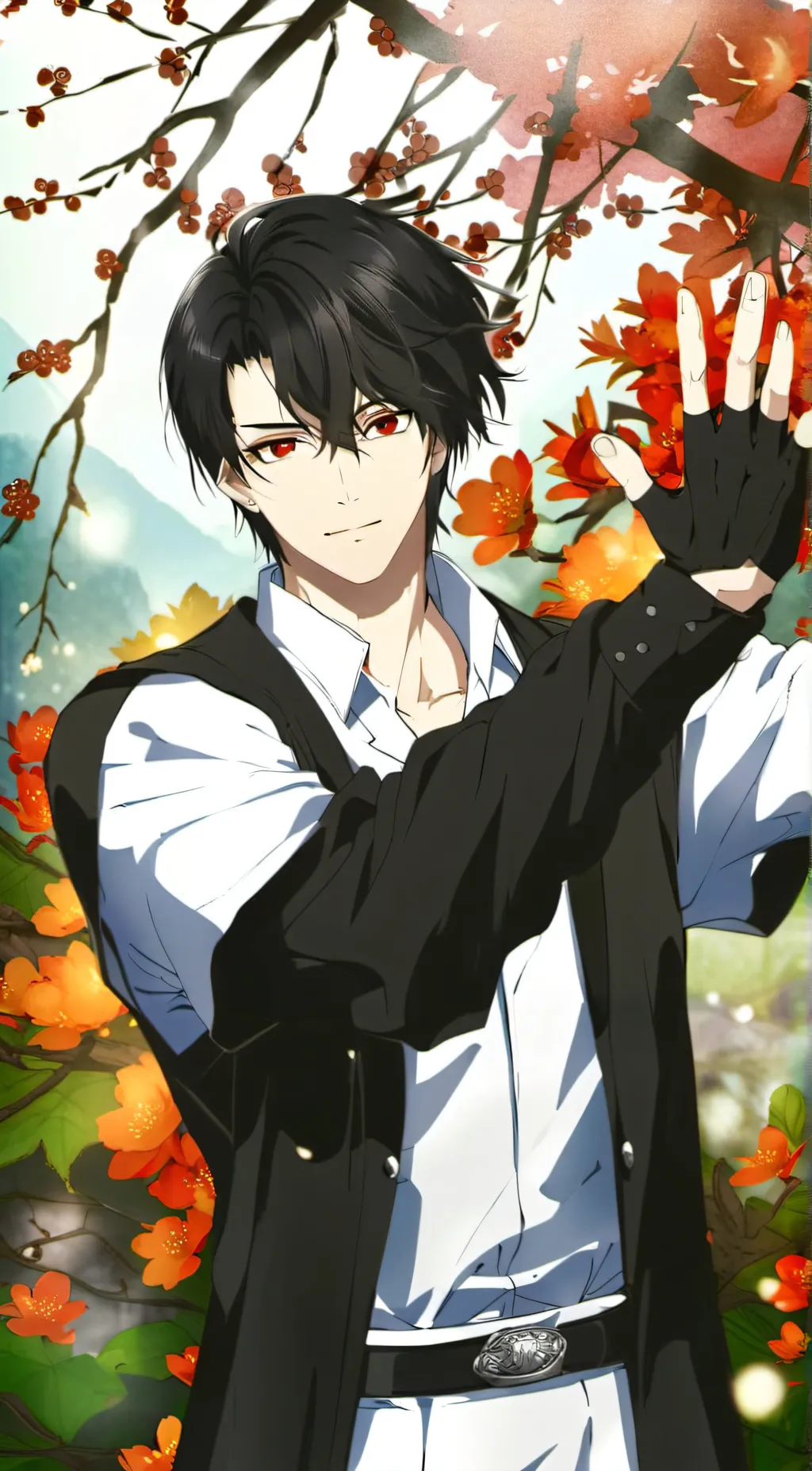 ai character: yamie background