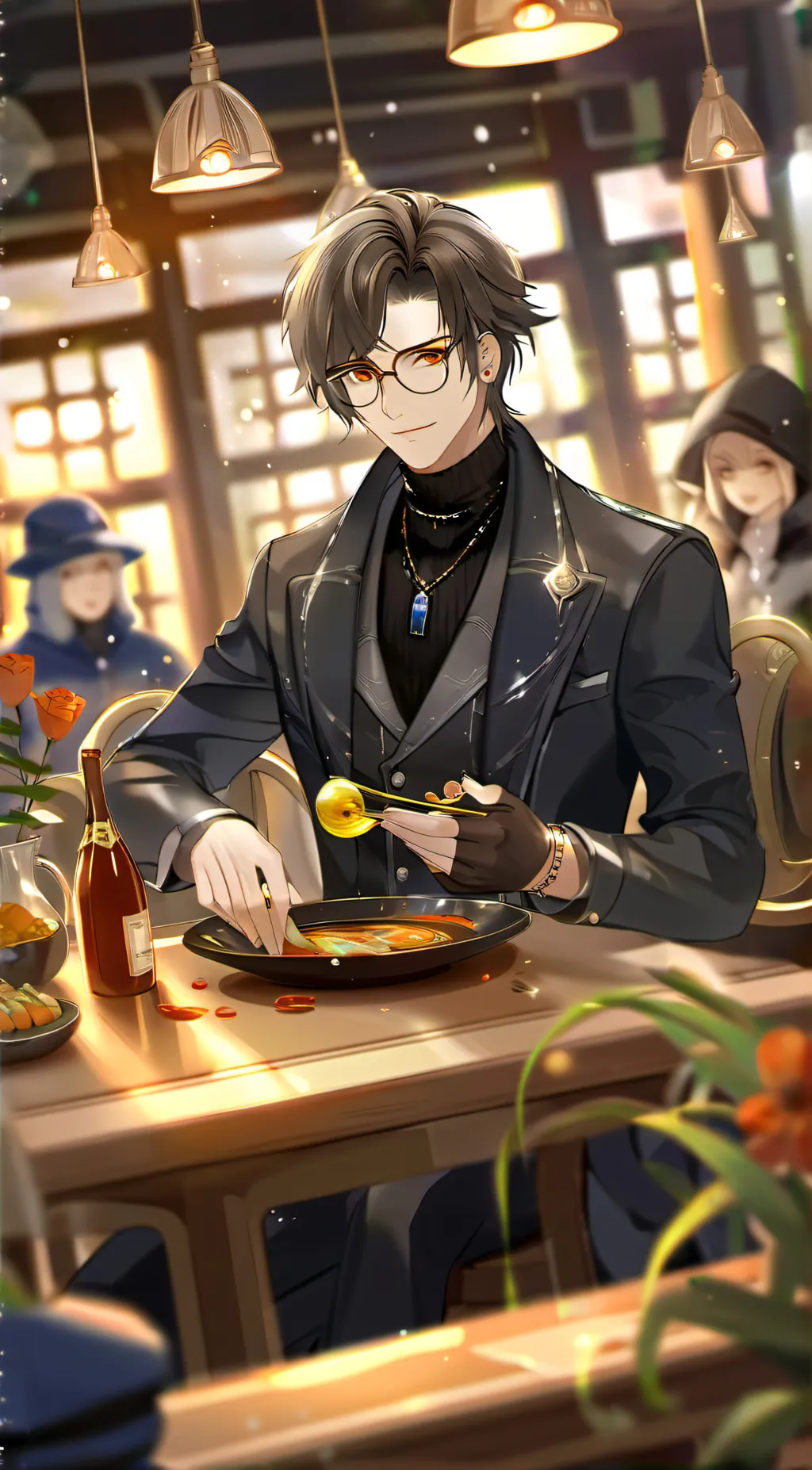 ai character: ... background