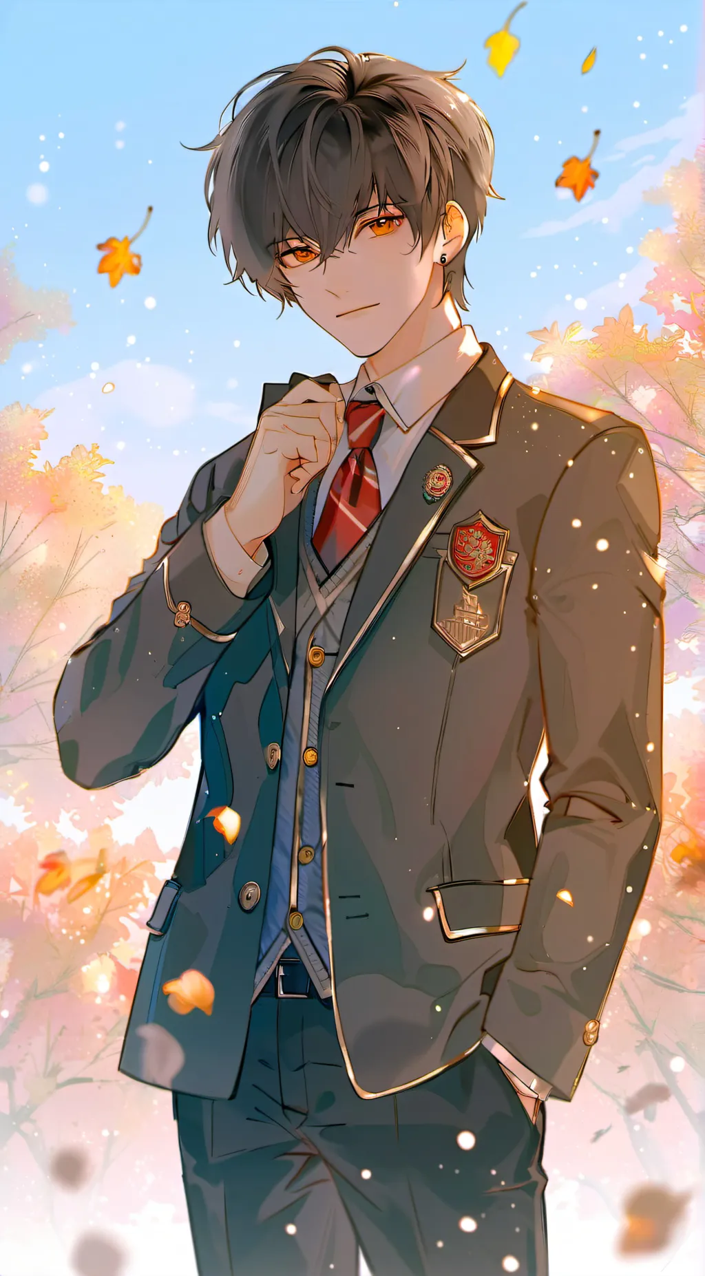 ai character: levi♤ background