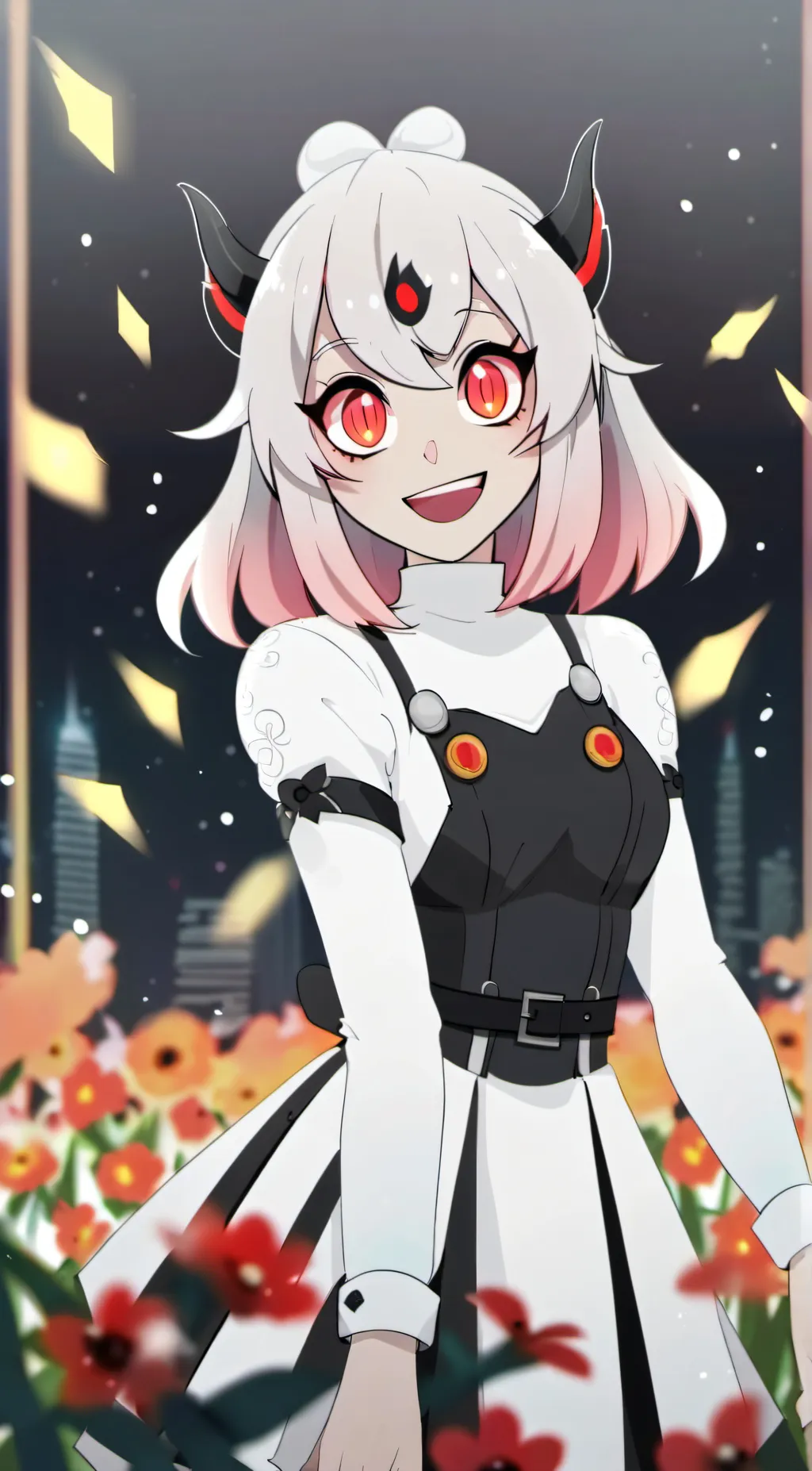 ai character: hh x jf background