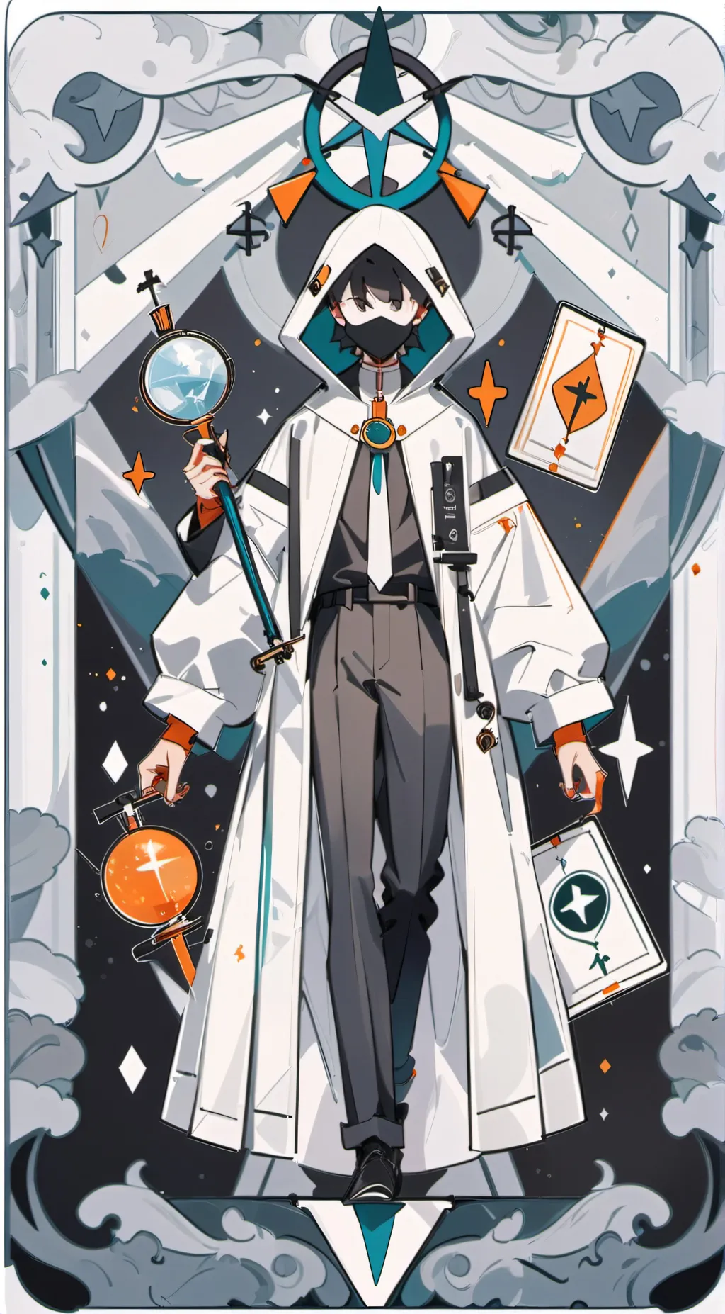 ai character: Scientist background