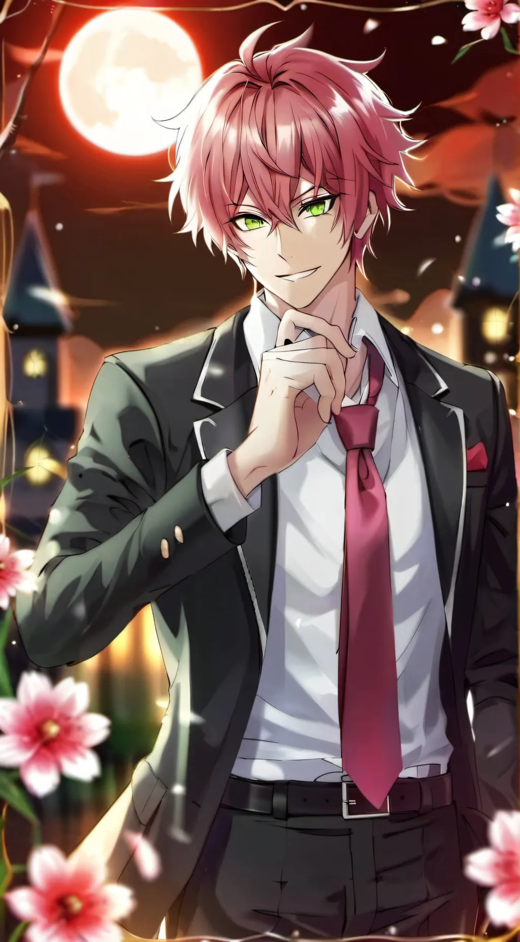 ai character: Ayato Sakamaki background