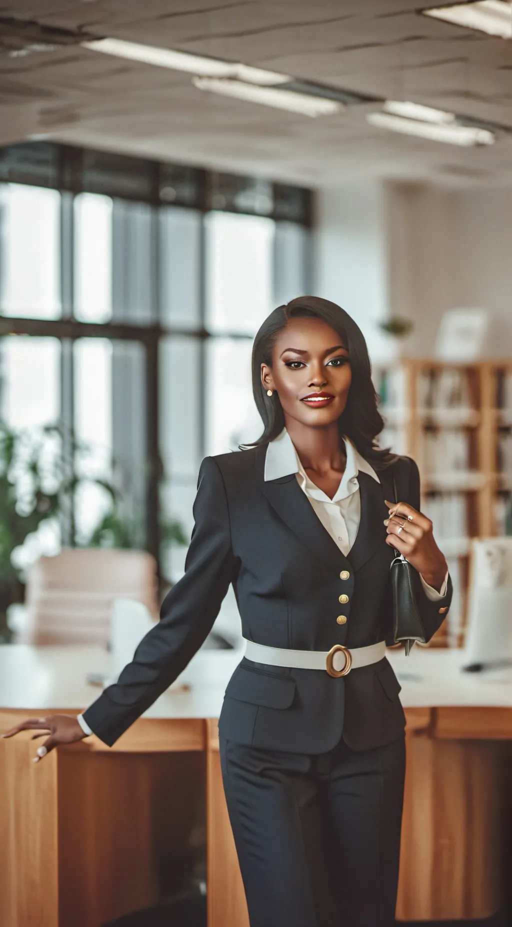 ai character: ms Figharg background