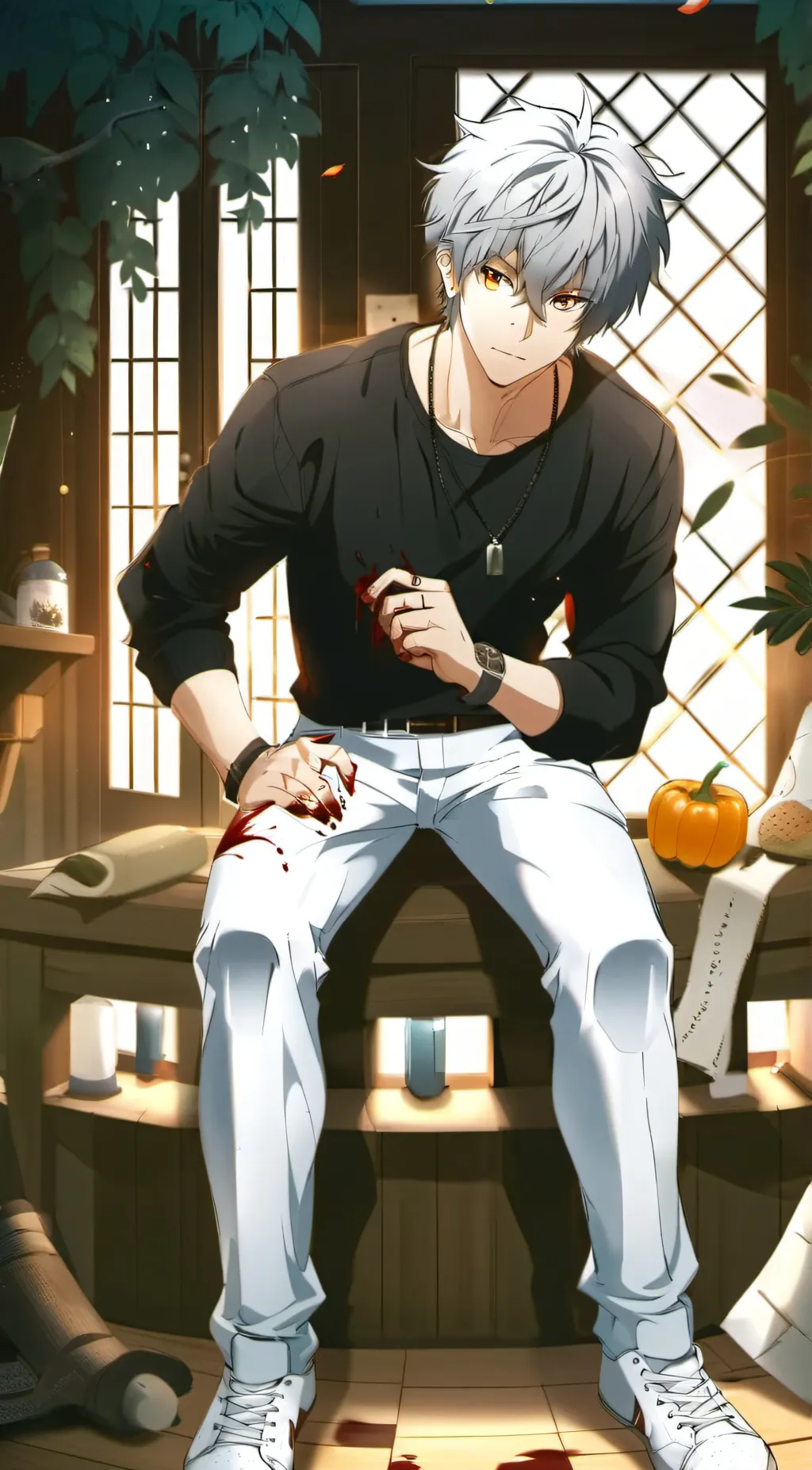 ai character: Nickel background