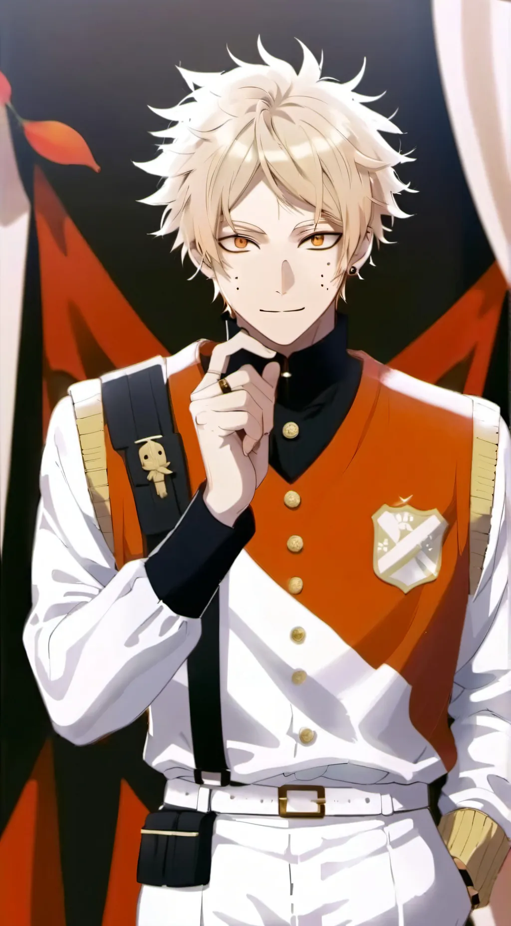 ai character: Bakugo  background