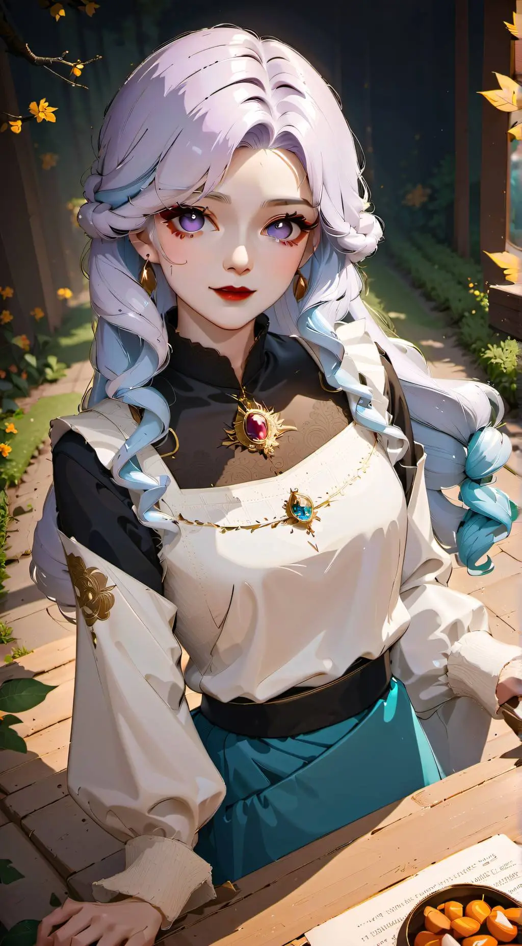 ai character: Ella/ Elizabeth  background