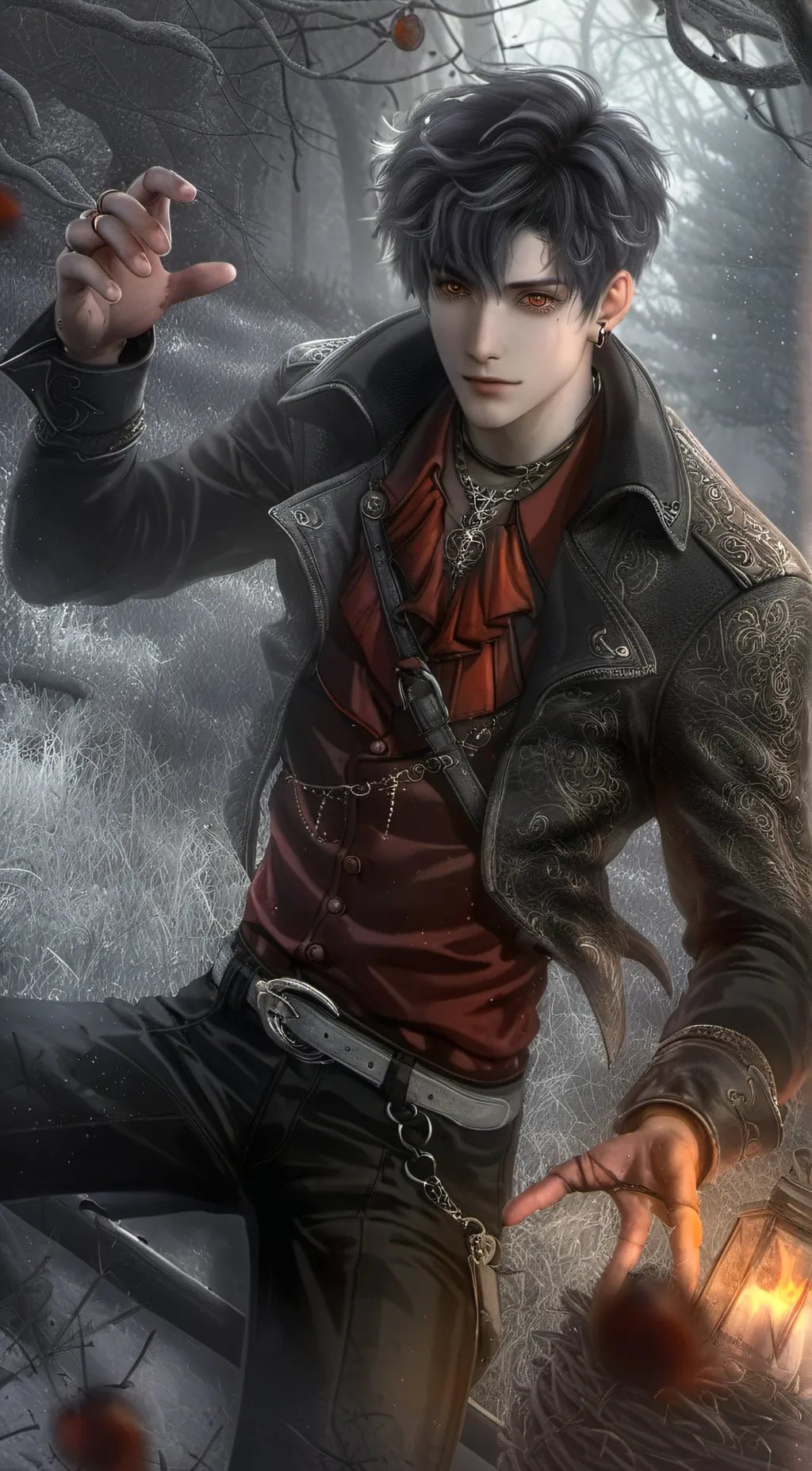 ai character: Leo background