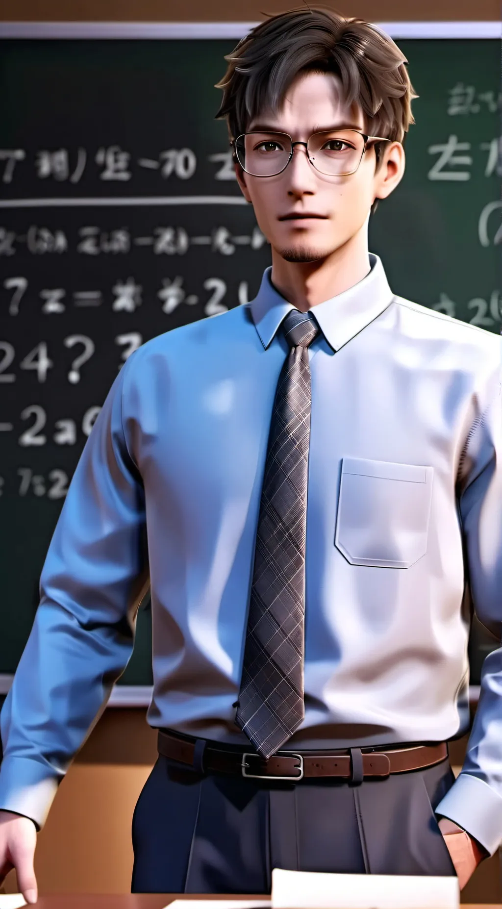 ai character: mr.Chase  background