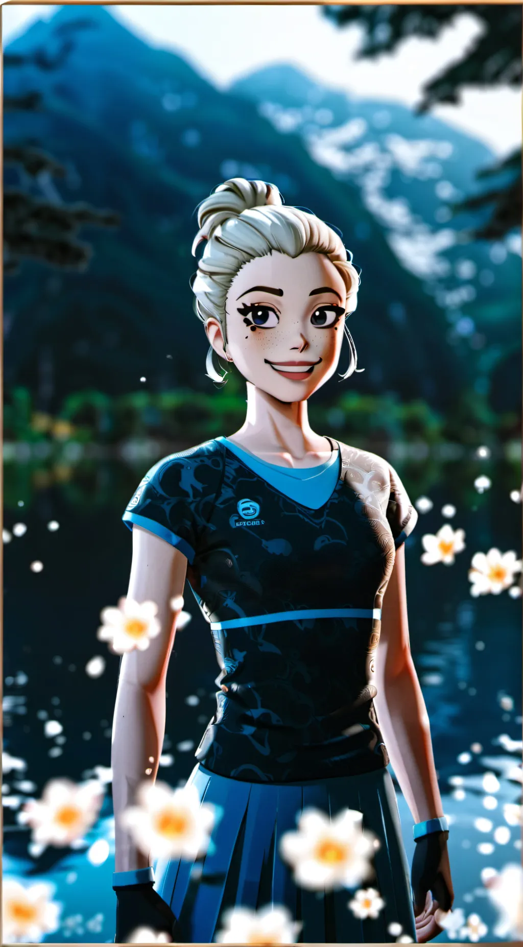 ai character: Amy background