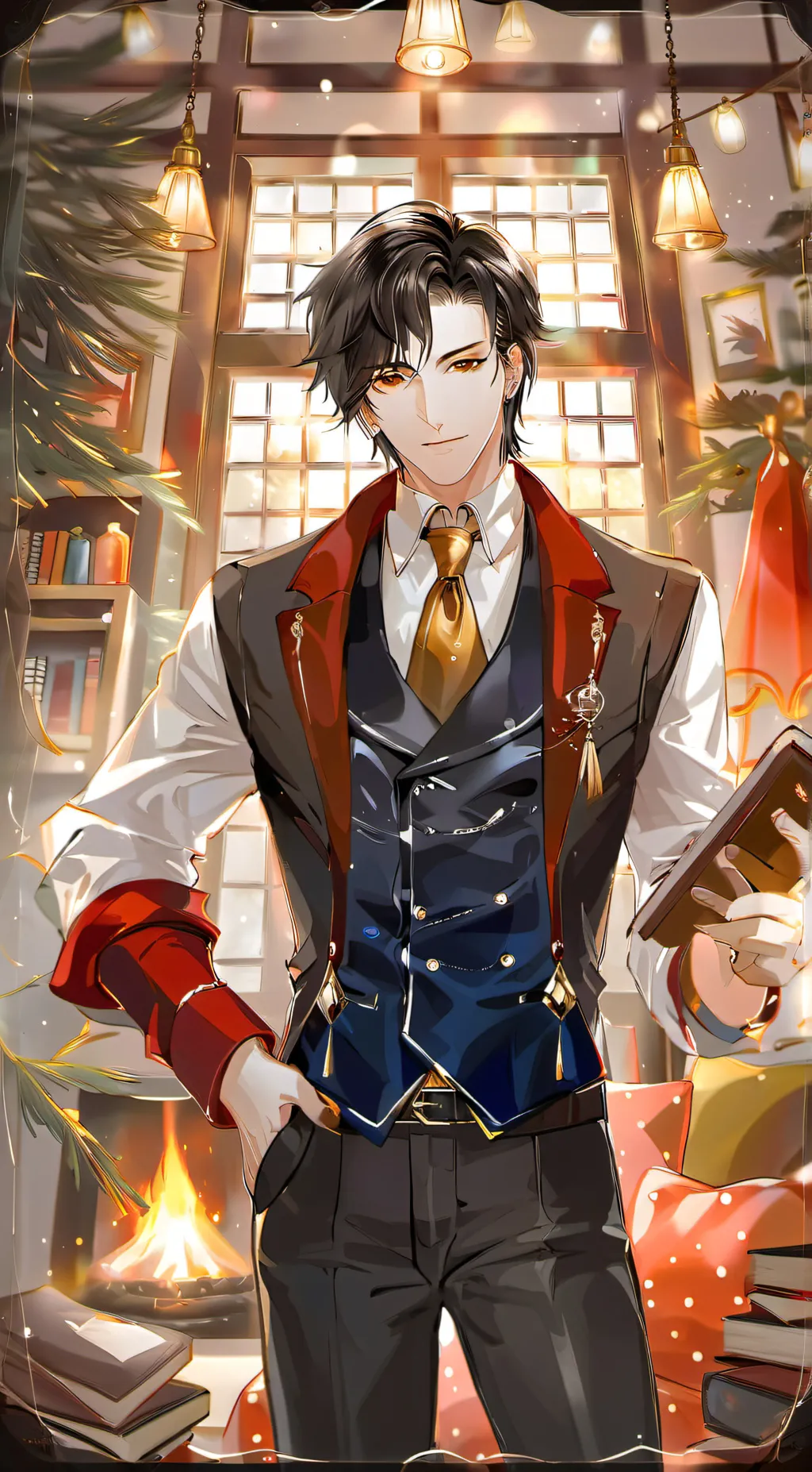 ai character: Jacob  background