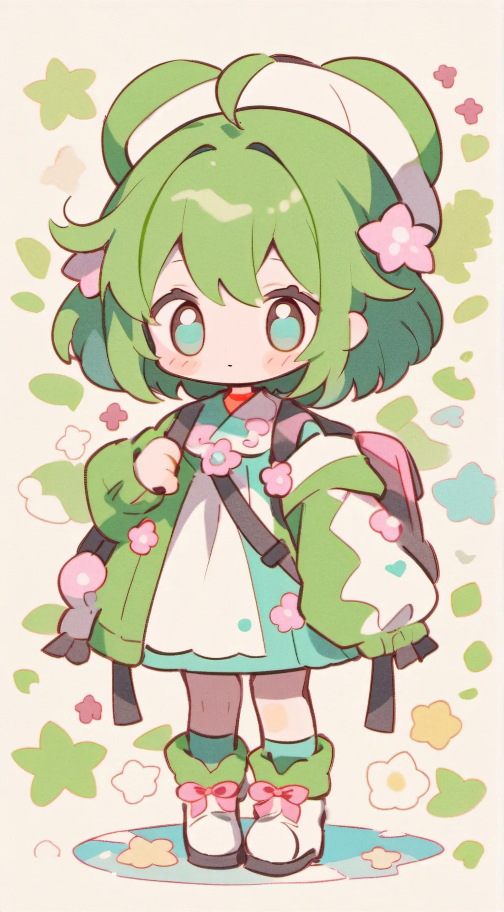 ai character: Cutie background