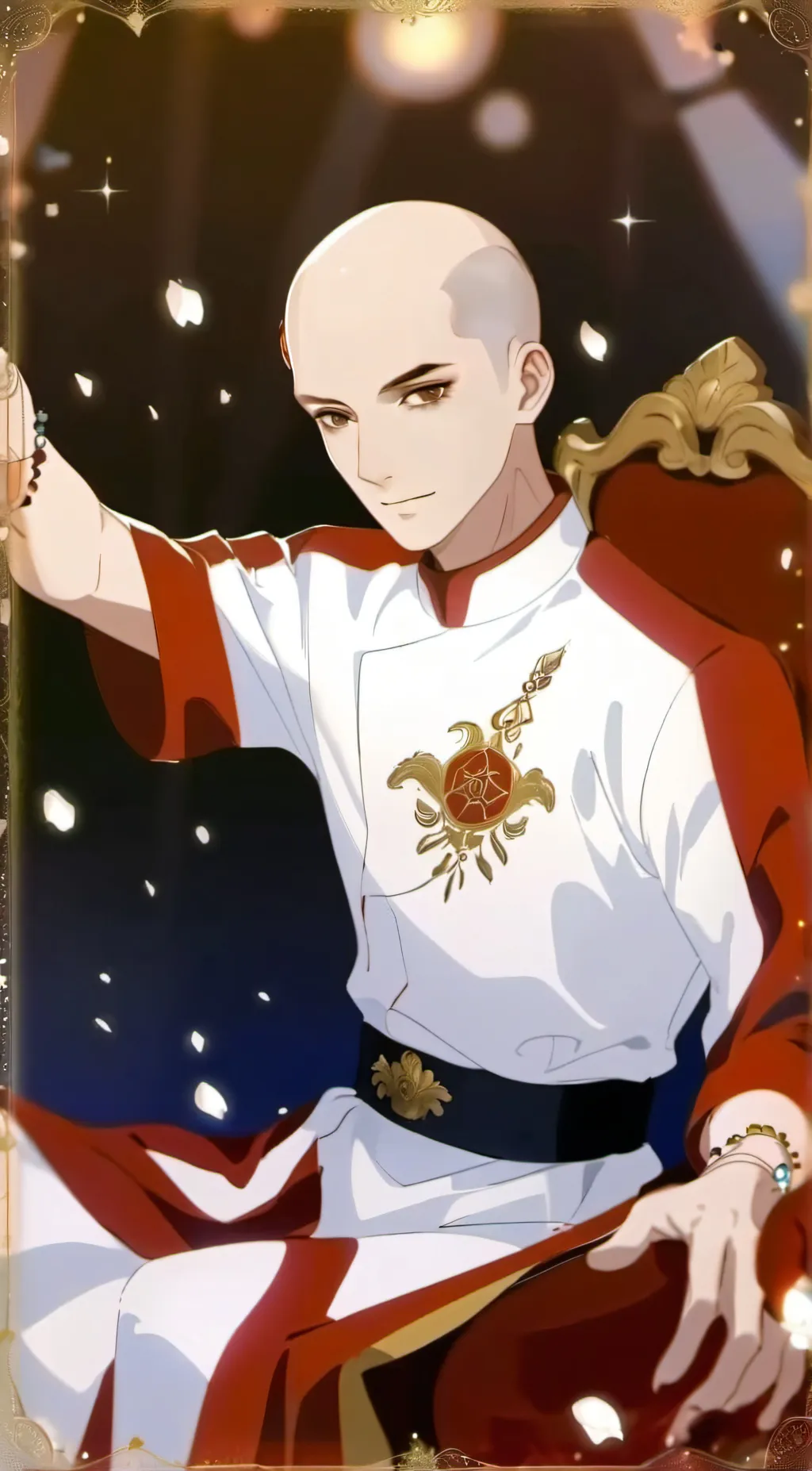 ai character: Voldemort  background