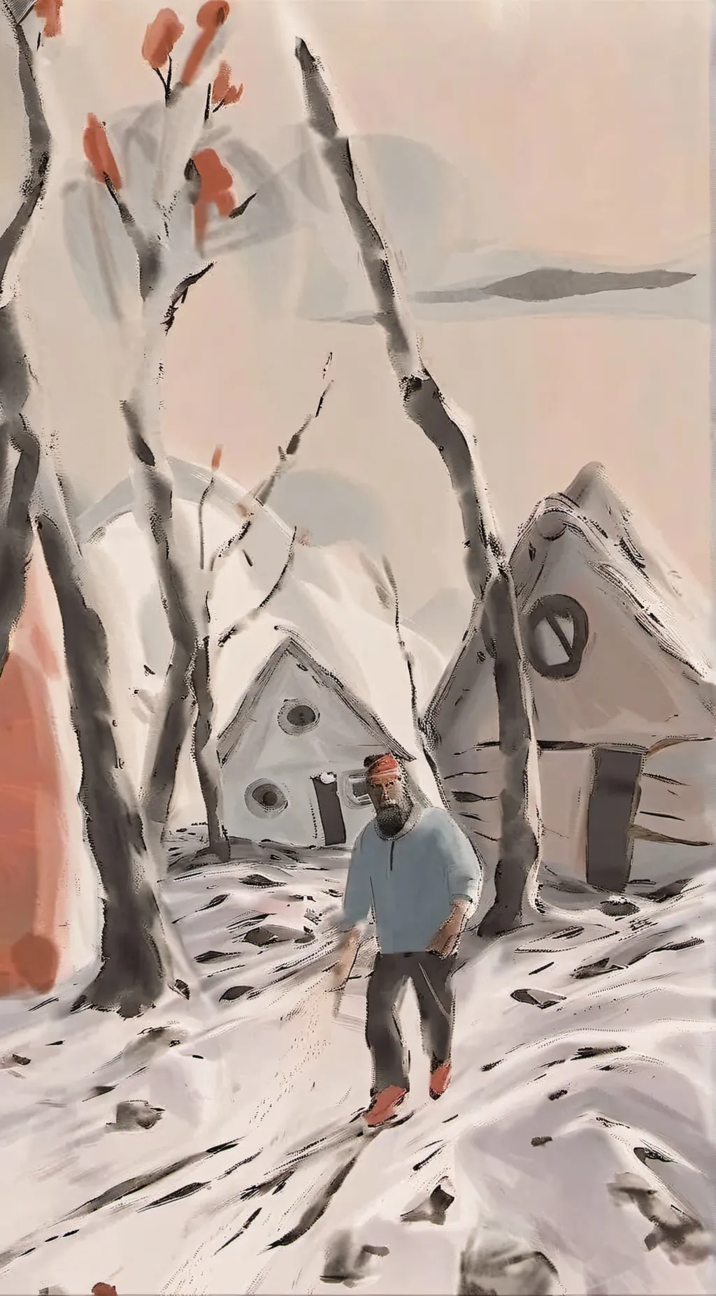 ai character: house head background