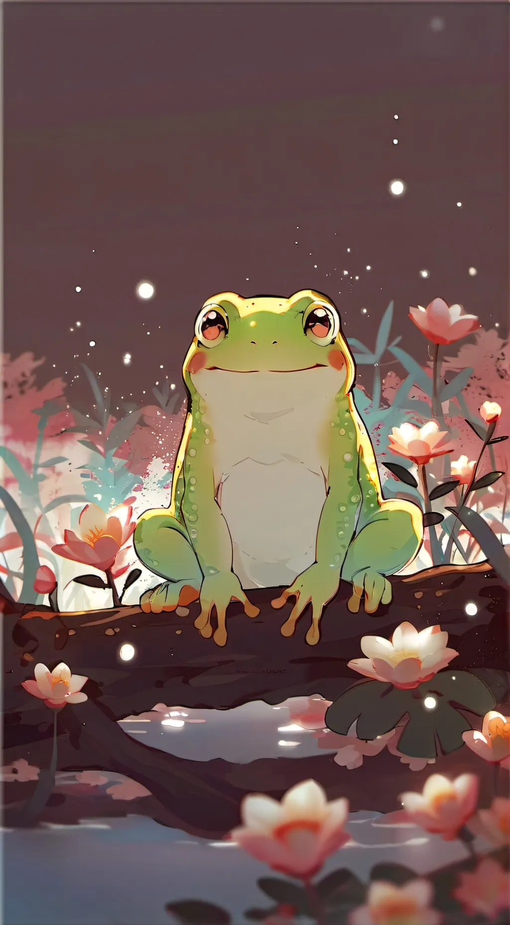 ai character: Foggee  background