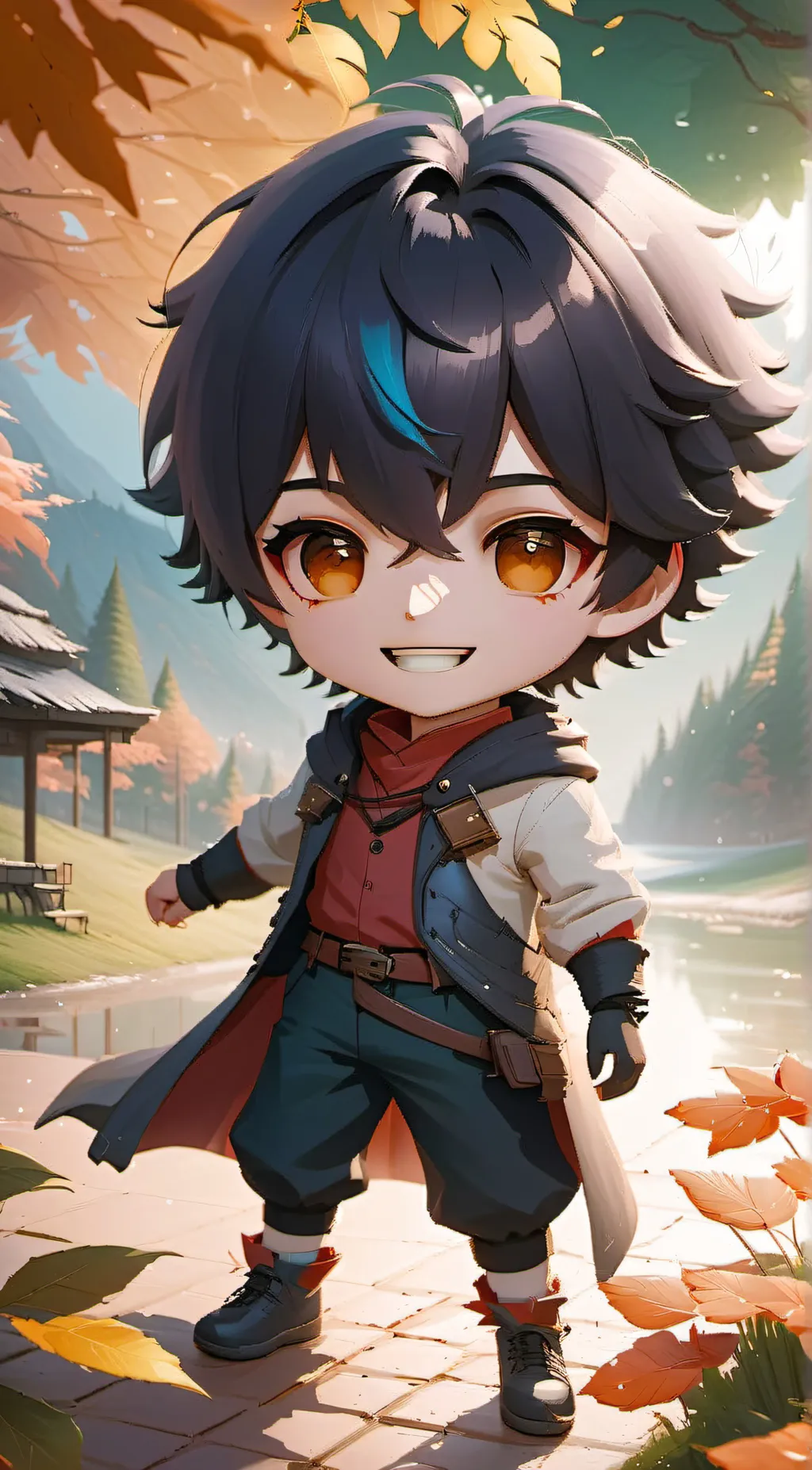 ai character: morces background