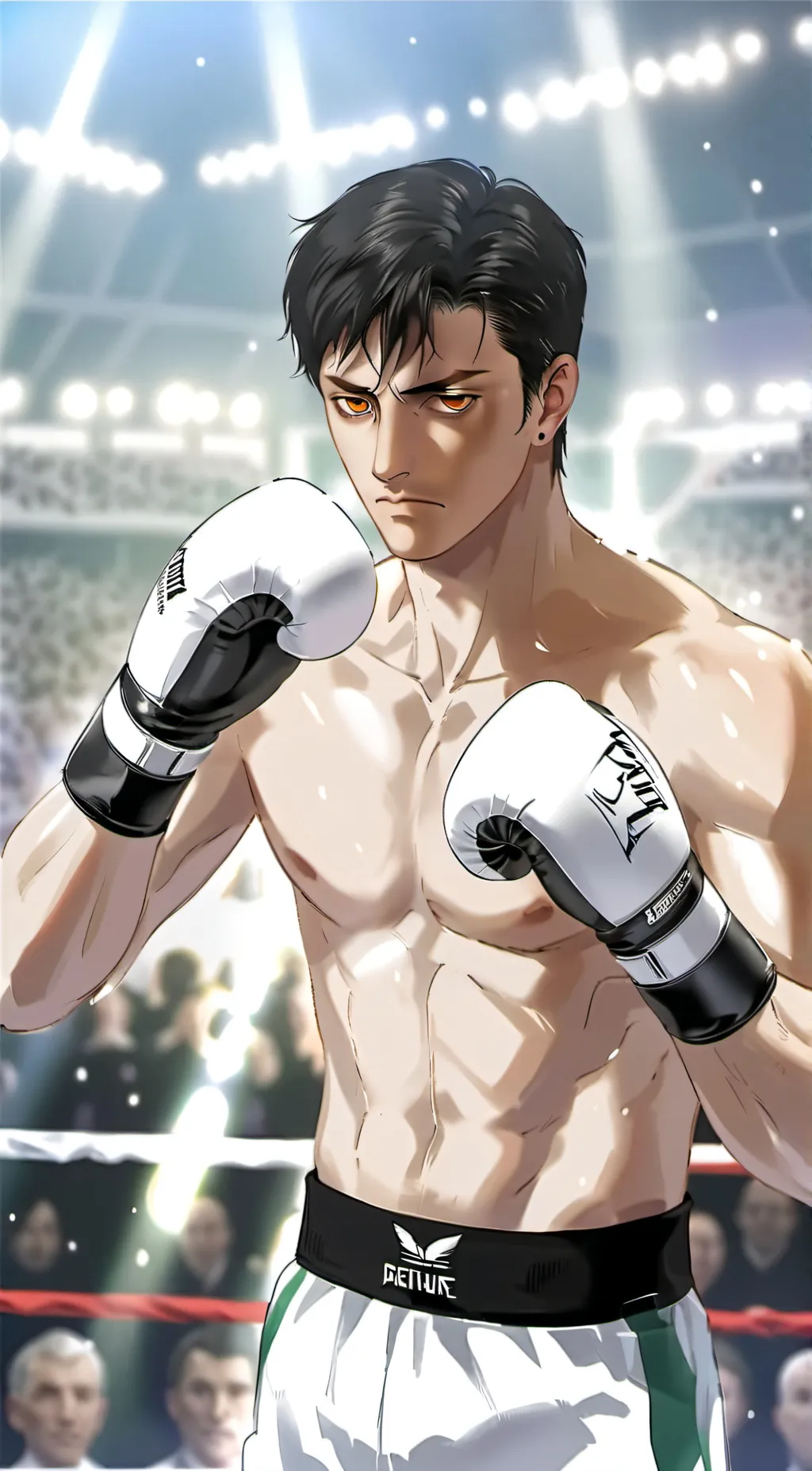 ai character: Miguel  background