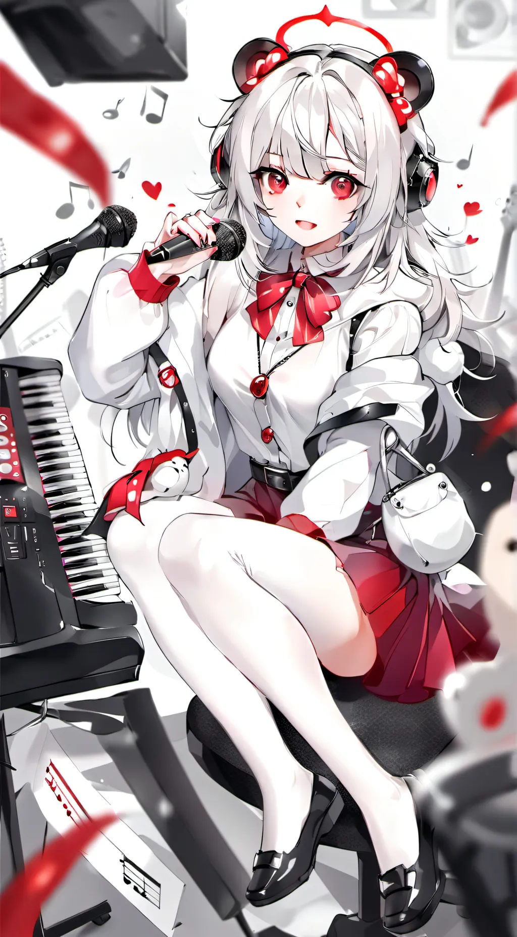 ai character: Aria background