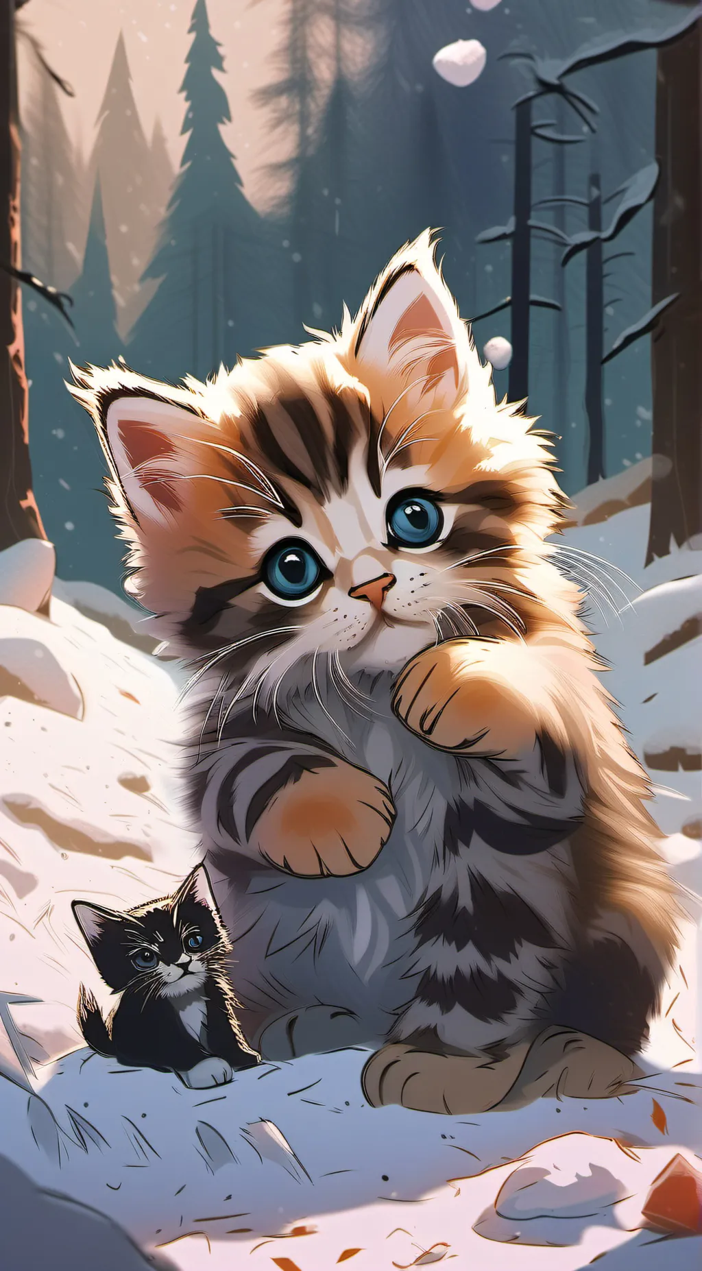 ai character: Mochi background