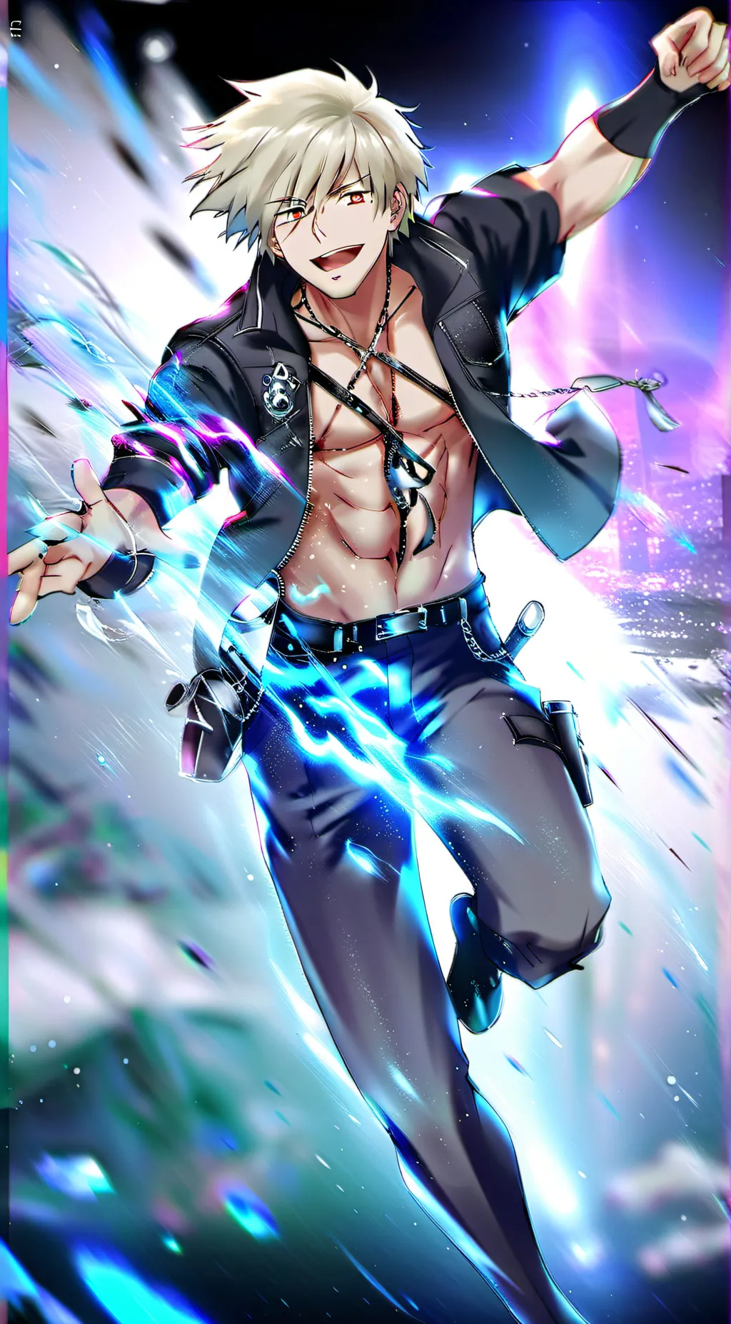 ai character: Bakugo background