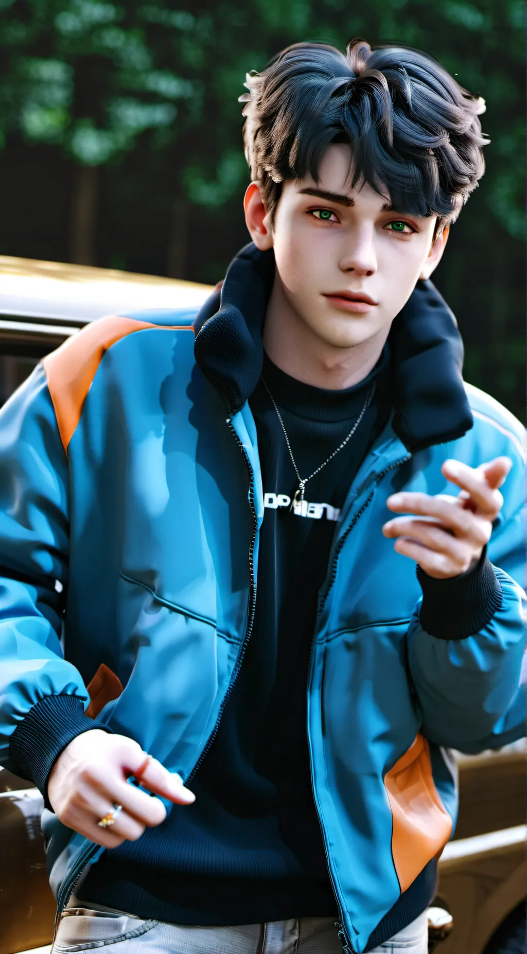 ai character: NOAH background