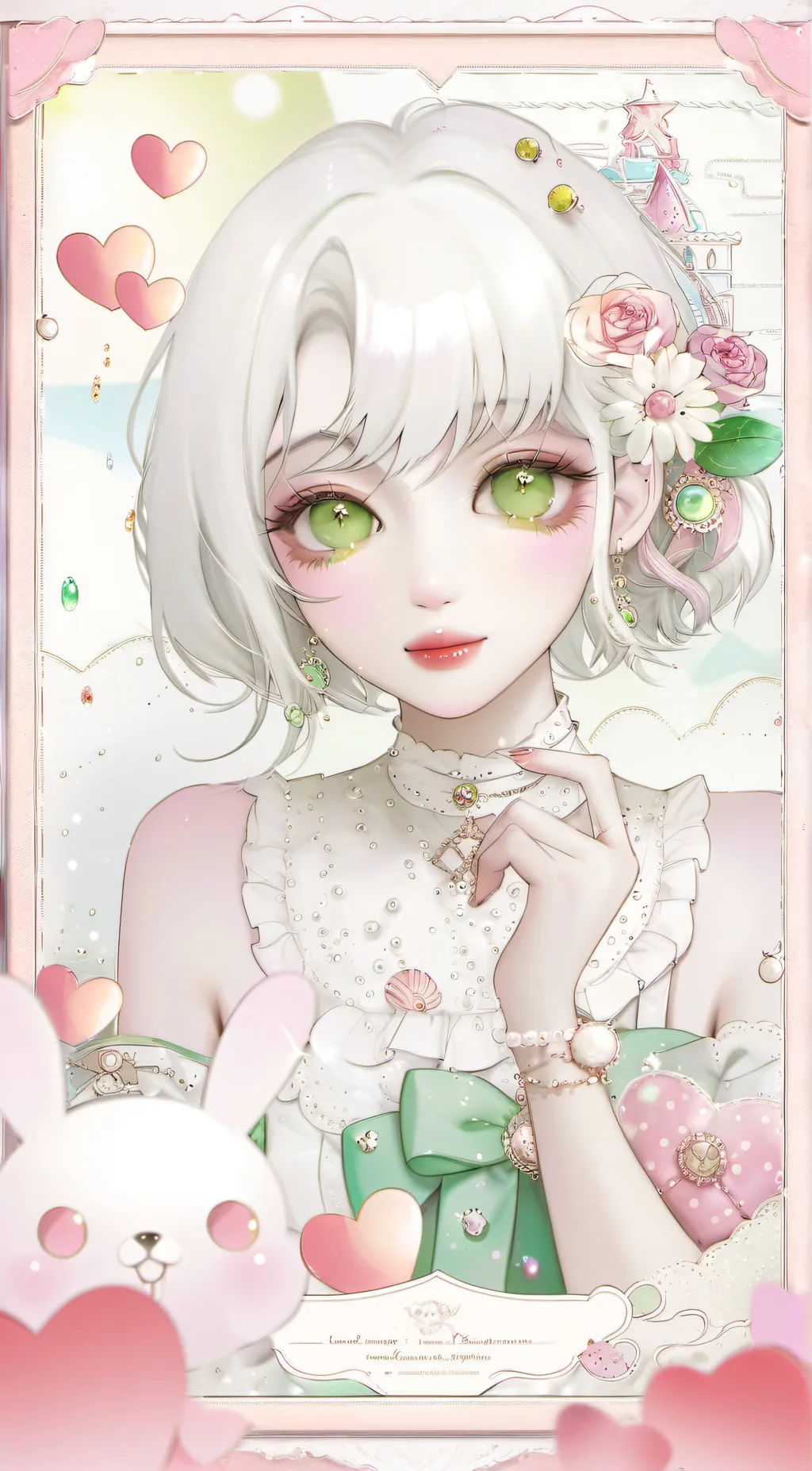 ai character: kira background