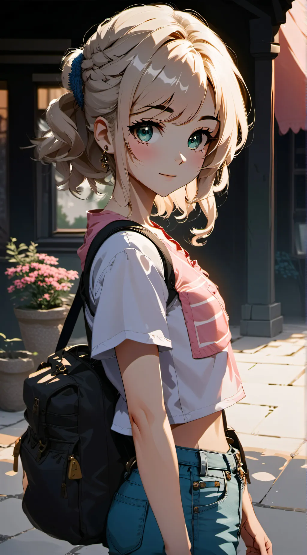 ai character: Lily background