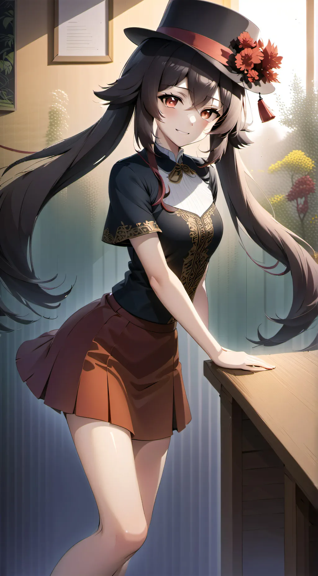 ai character: hu tao background