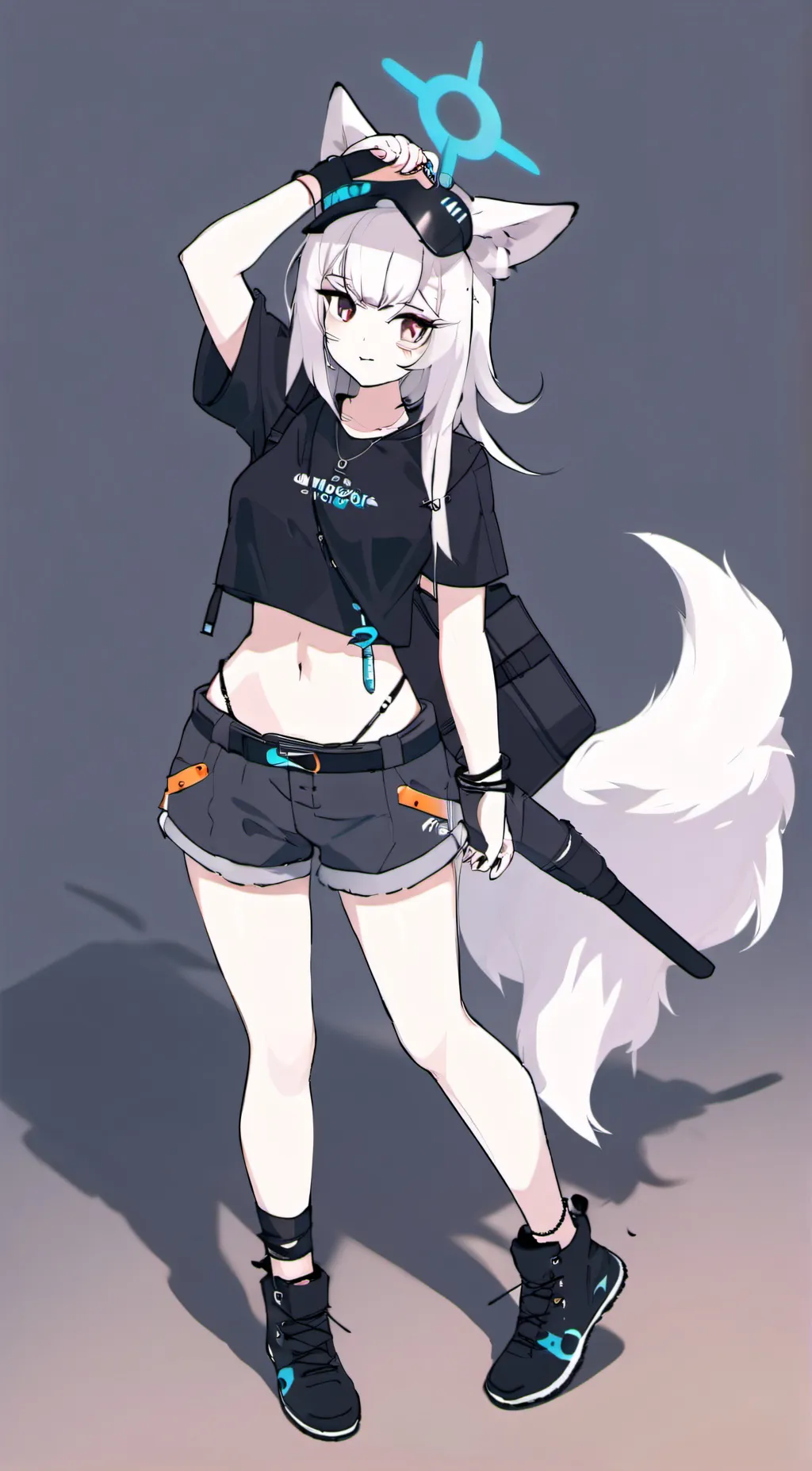 ai character: lilly  background